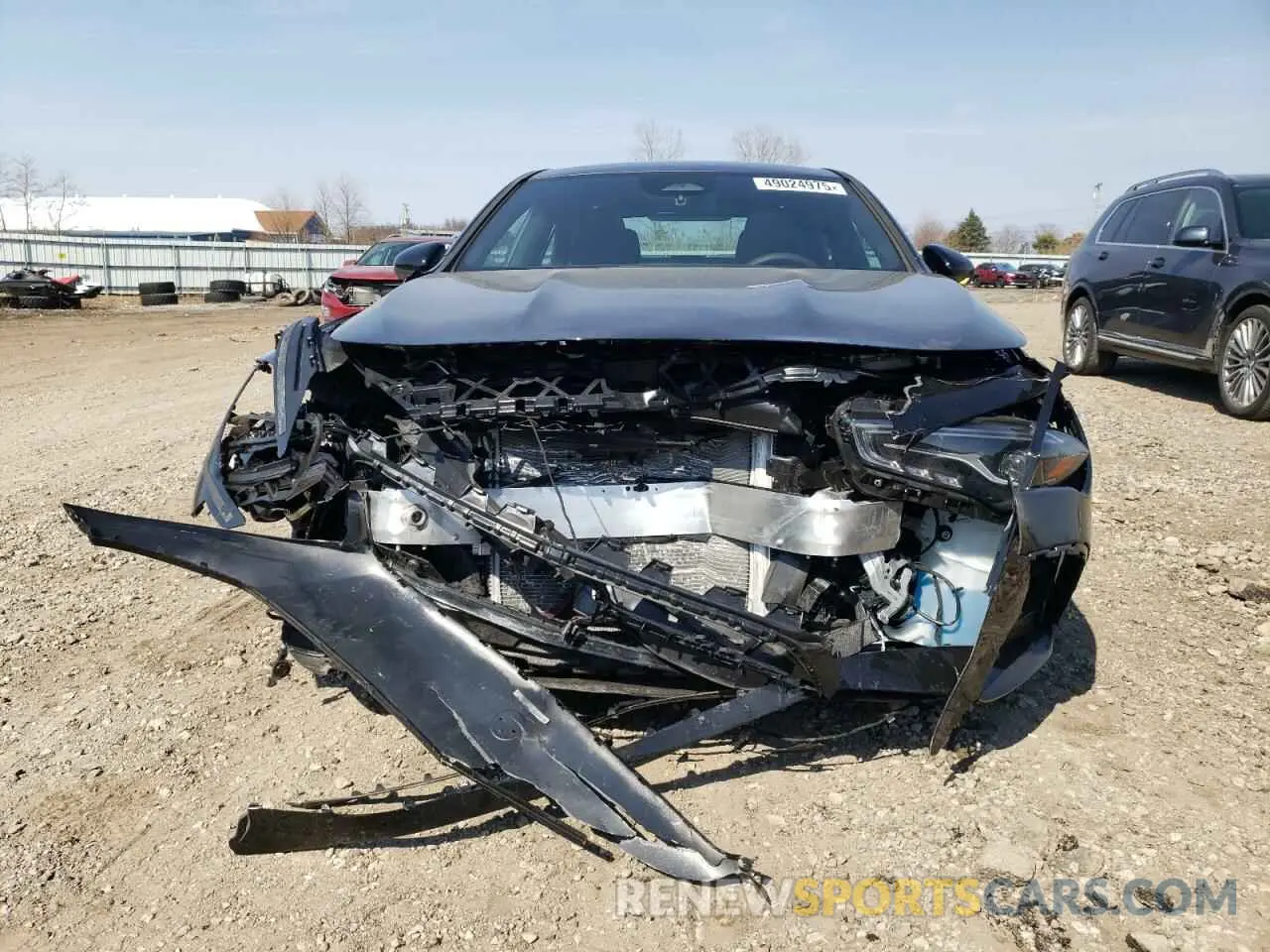 5 fotografías del automóvil dañado W1K5J4HB1SN507839 MERCEDES-BENZ CLA-CLASS 2025