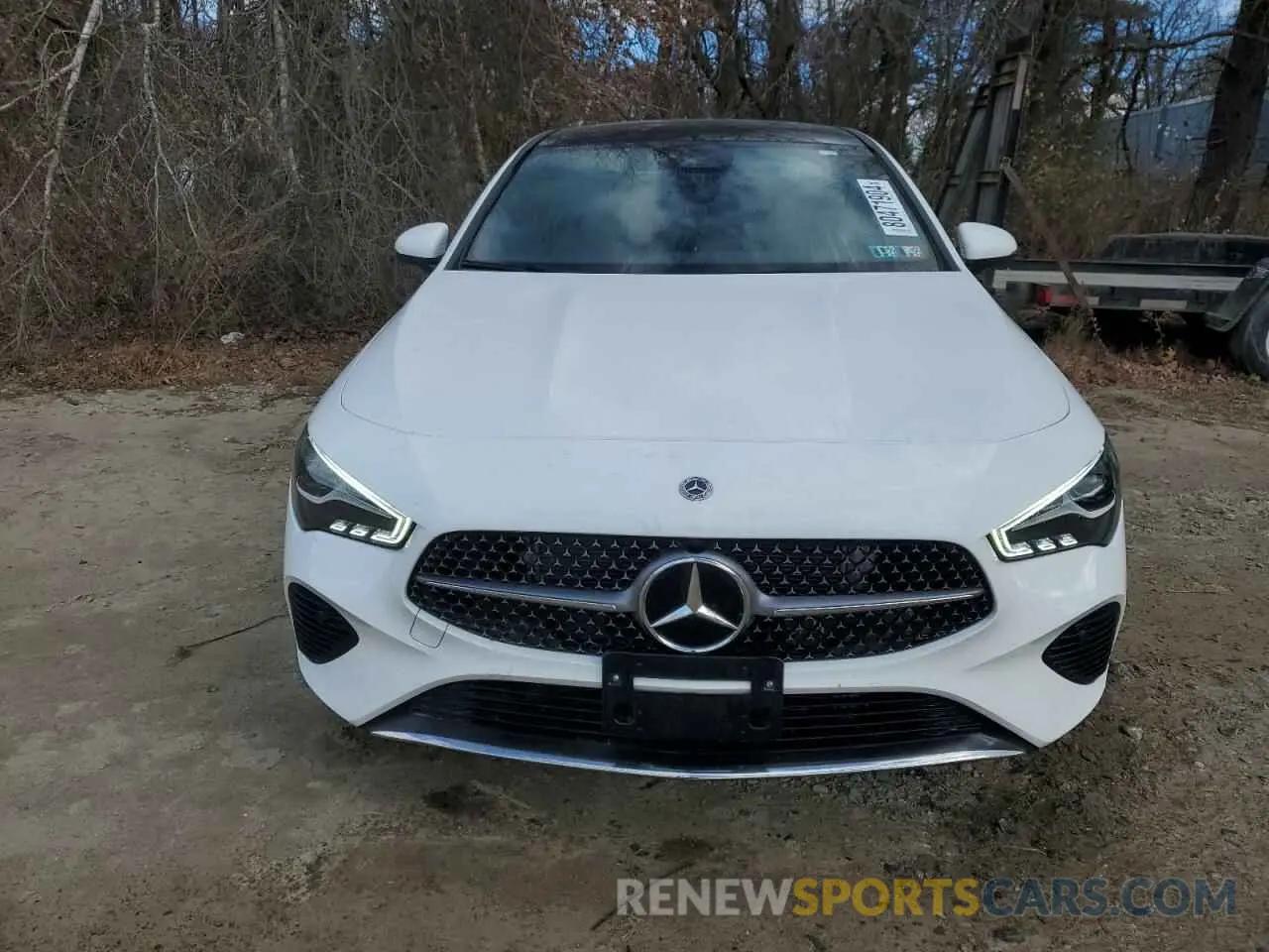 5 fotografías del automóvil dañado W1K5J4HB9SN513274 MERCEDES-BENZ CLA-CLASS 2025