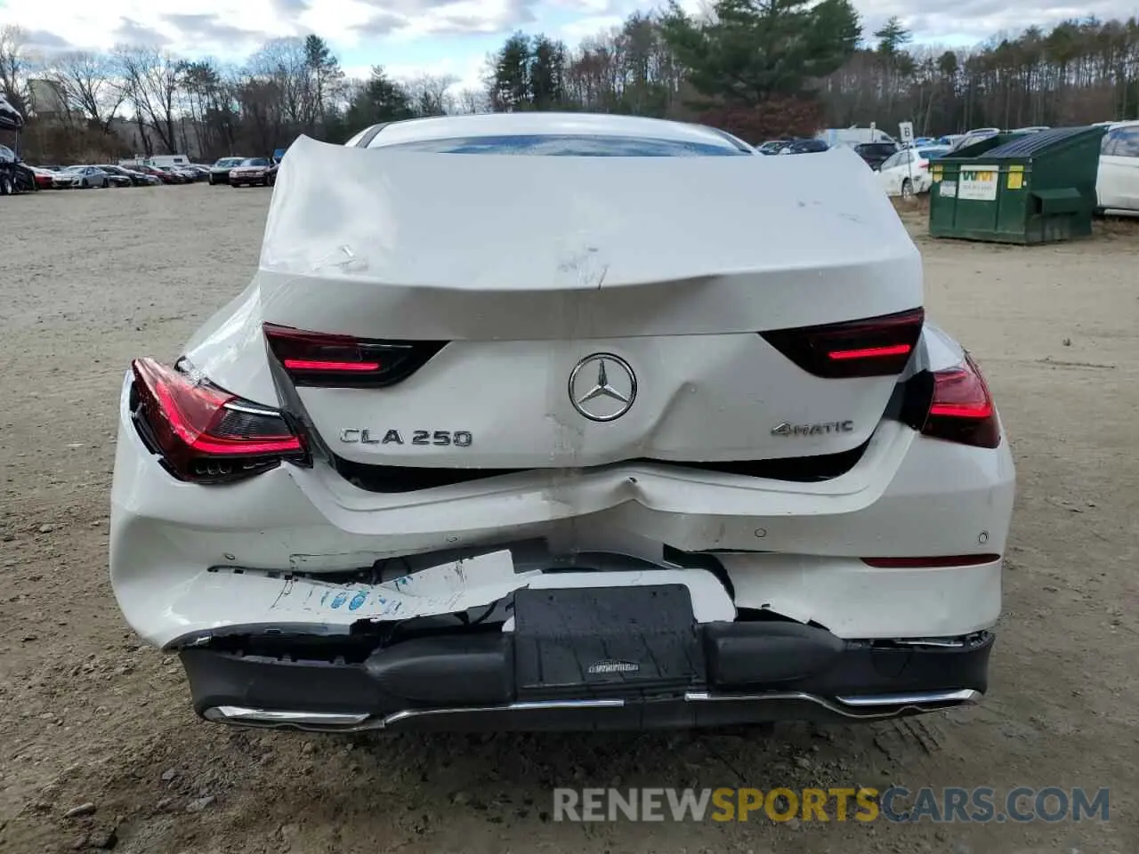 6 fotografías del automóvil dañado W1K5J4HB9SN513274 MERCEDES-BENZ CLA-CLASS 2025