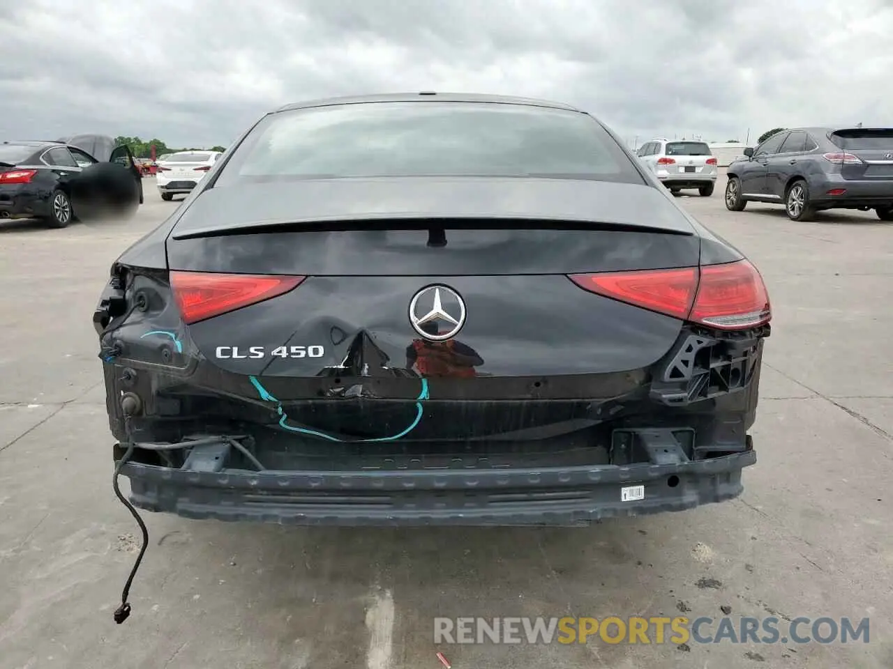6 fotografías del automóvil dañado WDD2J5JB4KA033282 MERCEDES-BENZ CLC-CLASS 2019