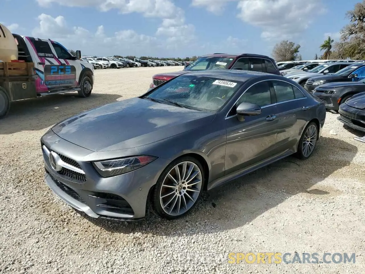 1 fotografías del automóvil dañado WDD2J5JB7KA041330 MERCEDES-BENZ CLC-CLASS 2019