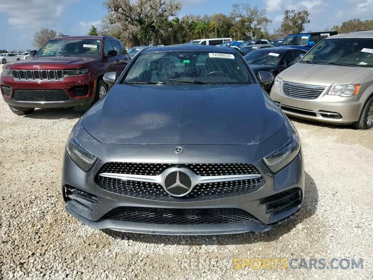 5 fotografías del automóvil dañado WDD2J5JB7KA041330 MERCEDES-BENZ CLC-CLASS 2019