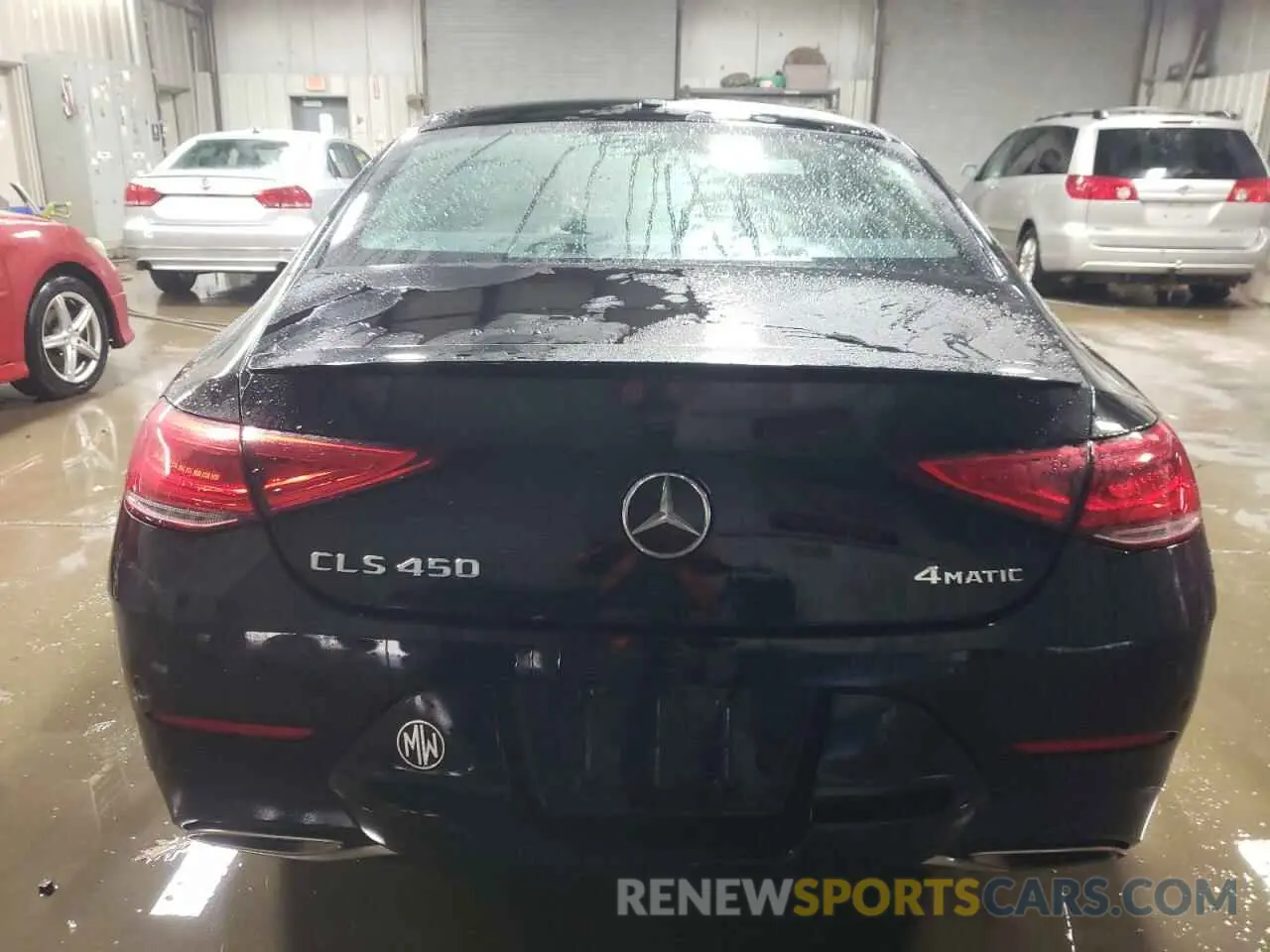 6 fotografías del automóvil dañado WDD2J5KBXKA037156 MERCEDES-BENZ CLC-CLASS 2019