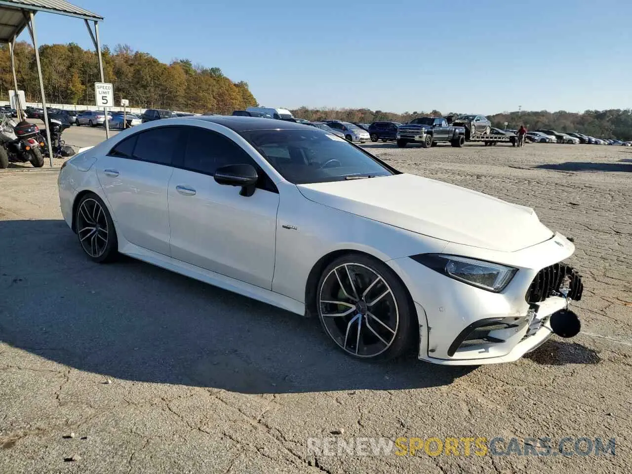 4 fotografías del automóvil dañado WDD2J6BB3KA042804 MERCEDES-BENZ CLC-CLASS 2019