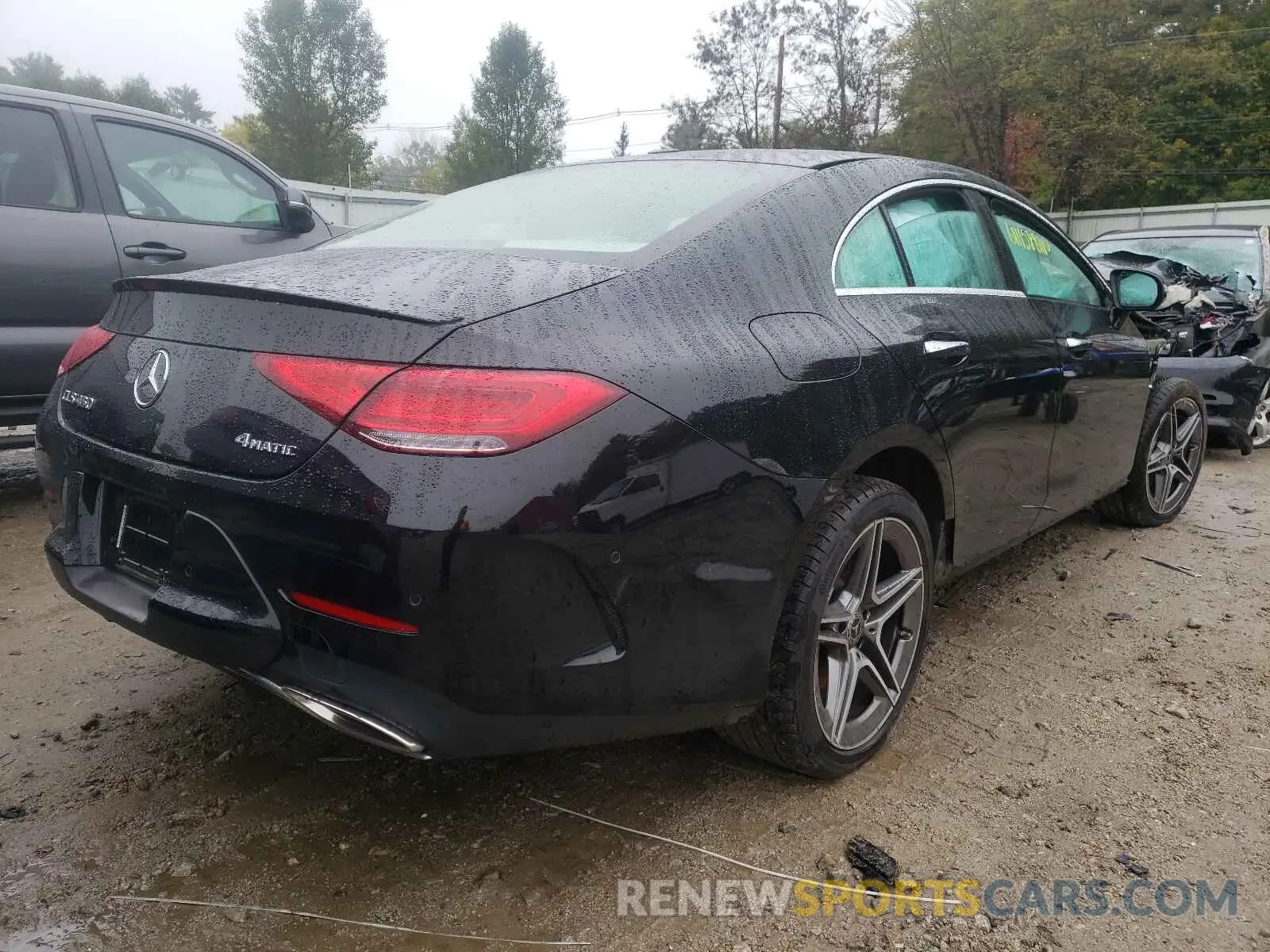 4 fotografías del automóvil dañado W1K2J5KBXLA074645 MERCEDES-BENZ CLC-CLASS 2020
