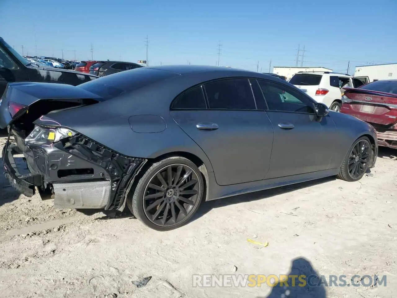 3 fotografías del automóvil dañado WDD2J5JB1LA051059 MERCEDES-BENZ CLC-CLASS 2020