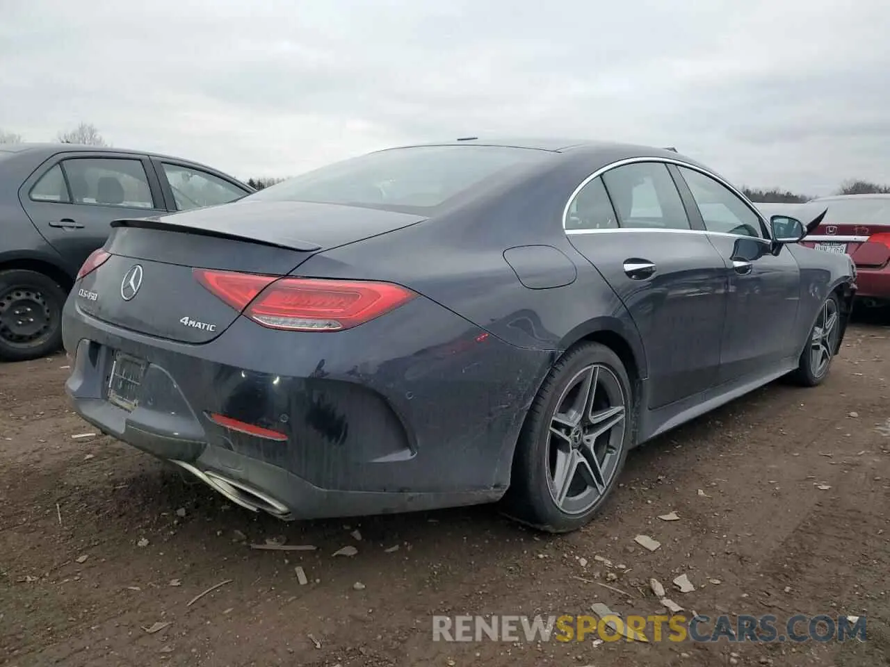 3 fotografías del automóvil dañado WDD2J5KB9LA049493 MERCEDES-BENZ CLC-CLASS 2020