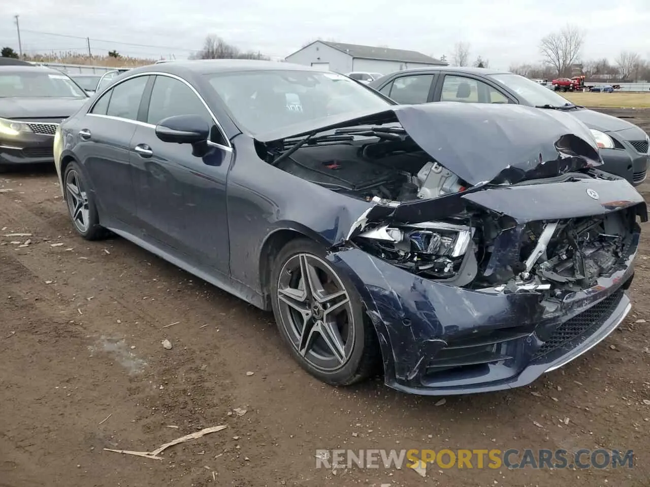4 fotografías del automóvil dañado WDD2J5KB9LA049493 MERCEDES-BENZ CLC-CLASS 2020
