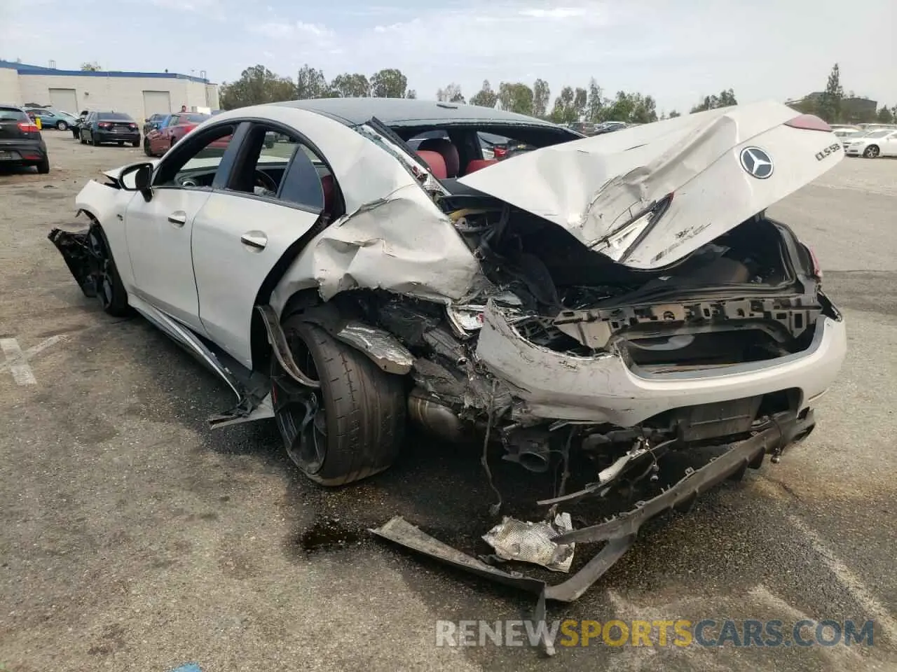 3 fotografías del automóvil dañado WDD2J6BB1LA049669 MERCEDES-BENZ CLC-CLASS 2020