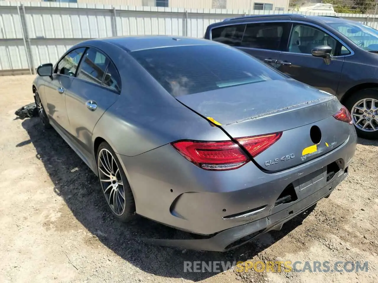 3 fotografías del automóvil dañado W1K2J5JB7MA087047 MERCEDES-BENZ CLC-CLASS 2021