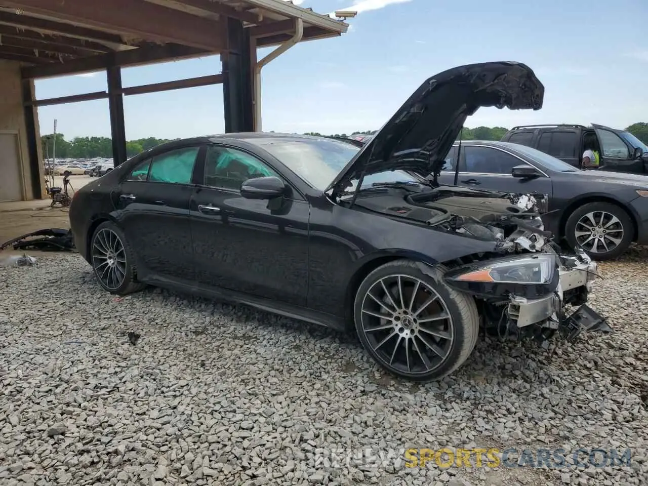 4 fotografías del automóvil dañado W1K2J5JB9MA093500 MERCEDES-BENZ CLC-CLASS 2021