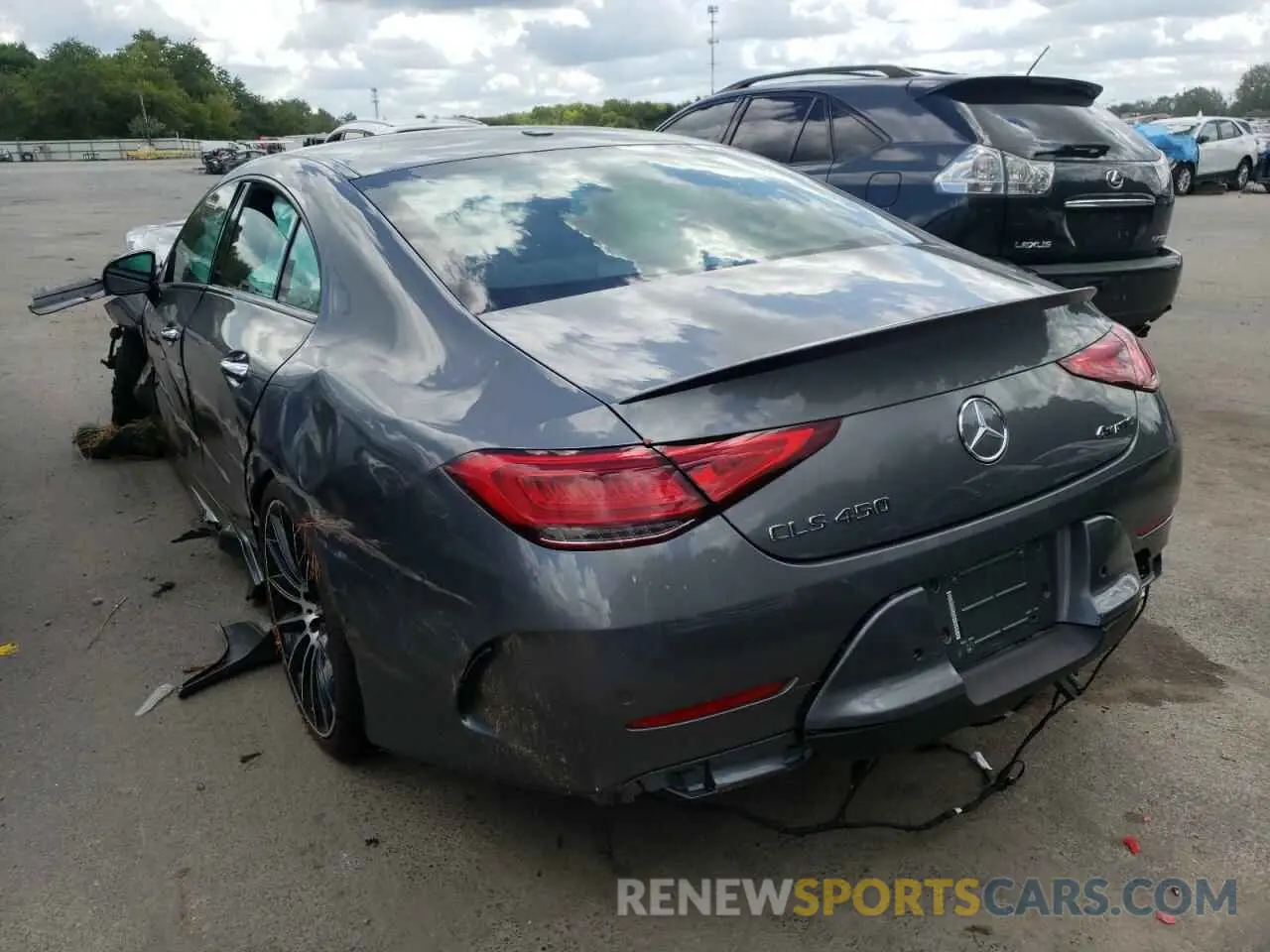 3 fotografías del automóvil dañado W1K2J5KB5MA090950 MERCEDES-BENZ CLC-CLASS 2021