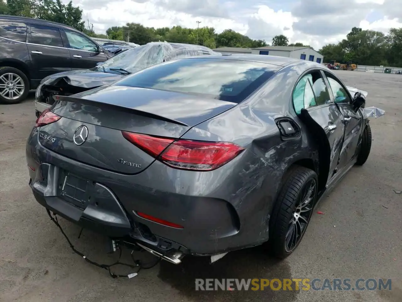 4 fotografías del automóvil dañado W1K2J5KB5MA090950 MERCEDES-BENZ CLC-CLASS 2021