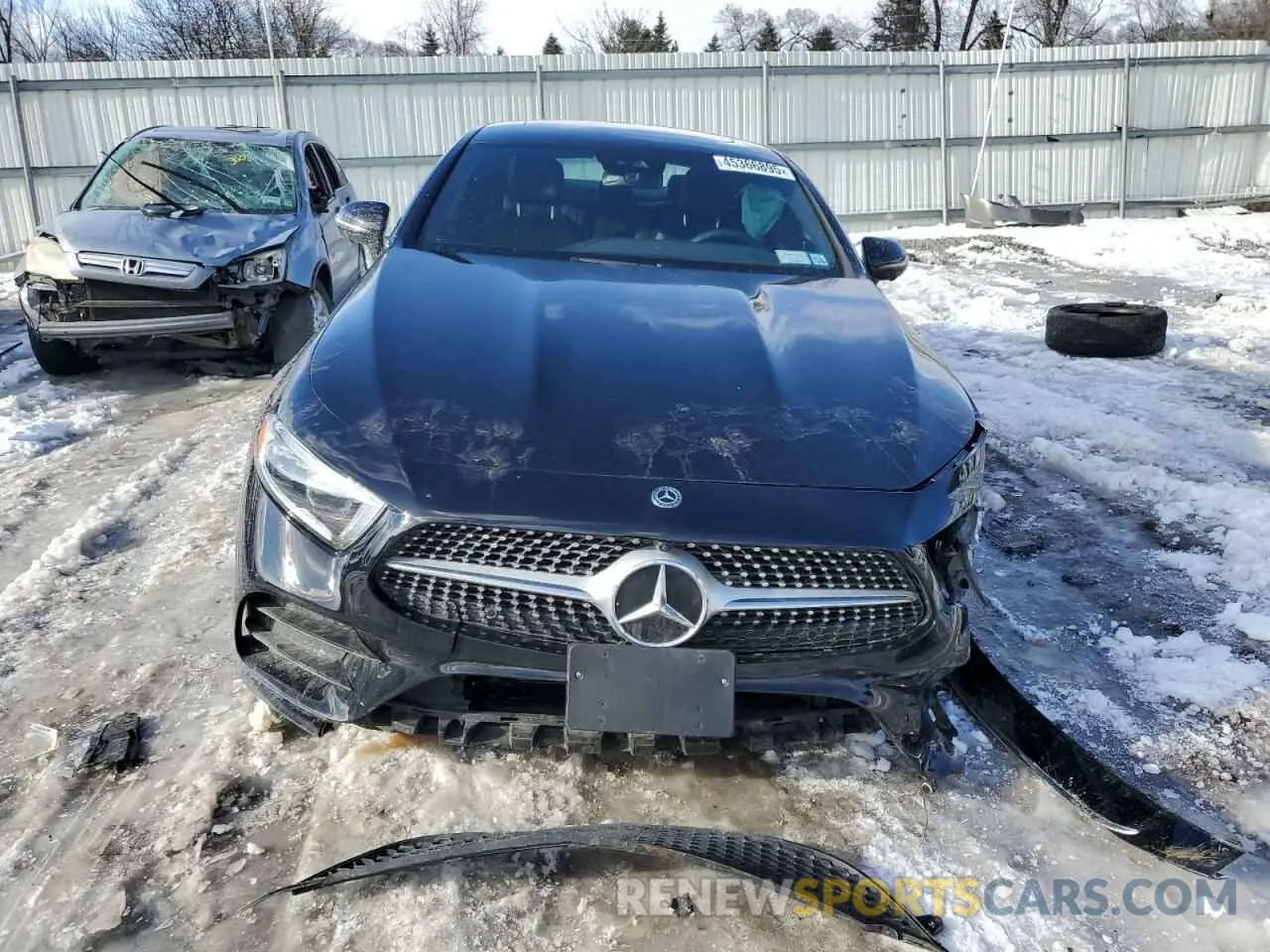 5 fotografías del automóvil dañado W1K2J5KB8MA086133 MERCEDES-BENZ CLC-CLASS 2021