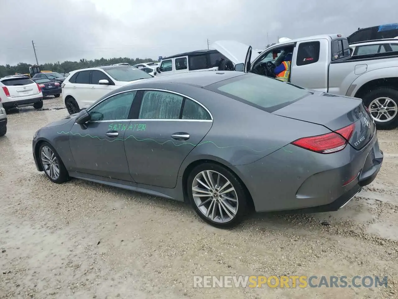 2 fotografías del automóvil dañado W1K2J5KB2NA103977 MERCEDES-BENZ CLC-CLASS 2022