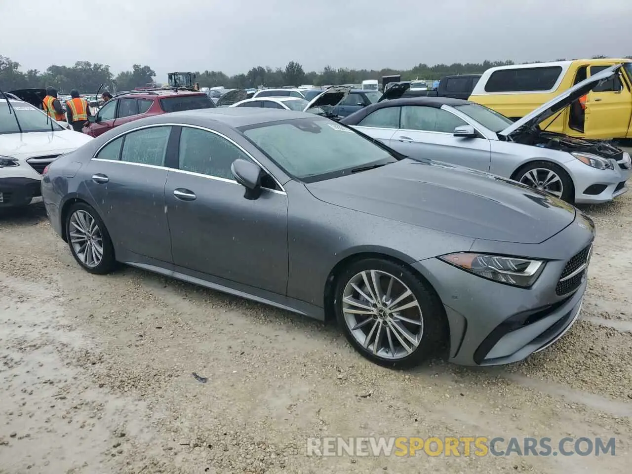 4 fotografías del automóvil dañado W1K2J5KB2NA103977 MERCEDES-BENZ CLC-CLASS 2022