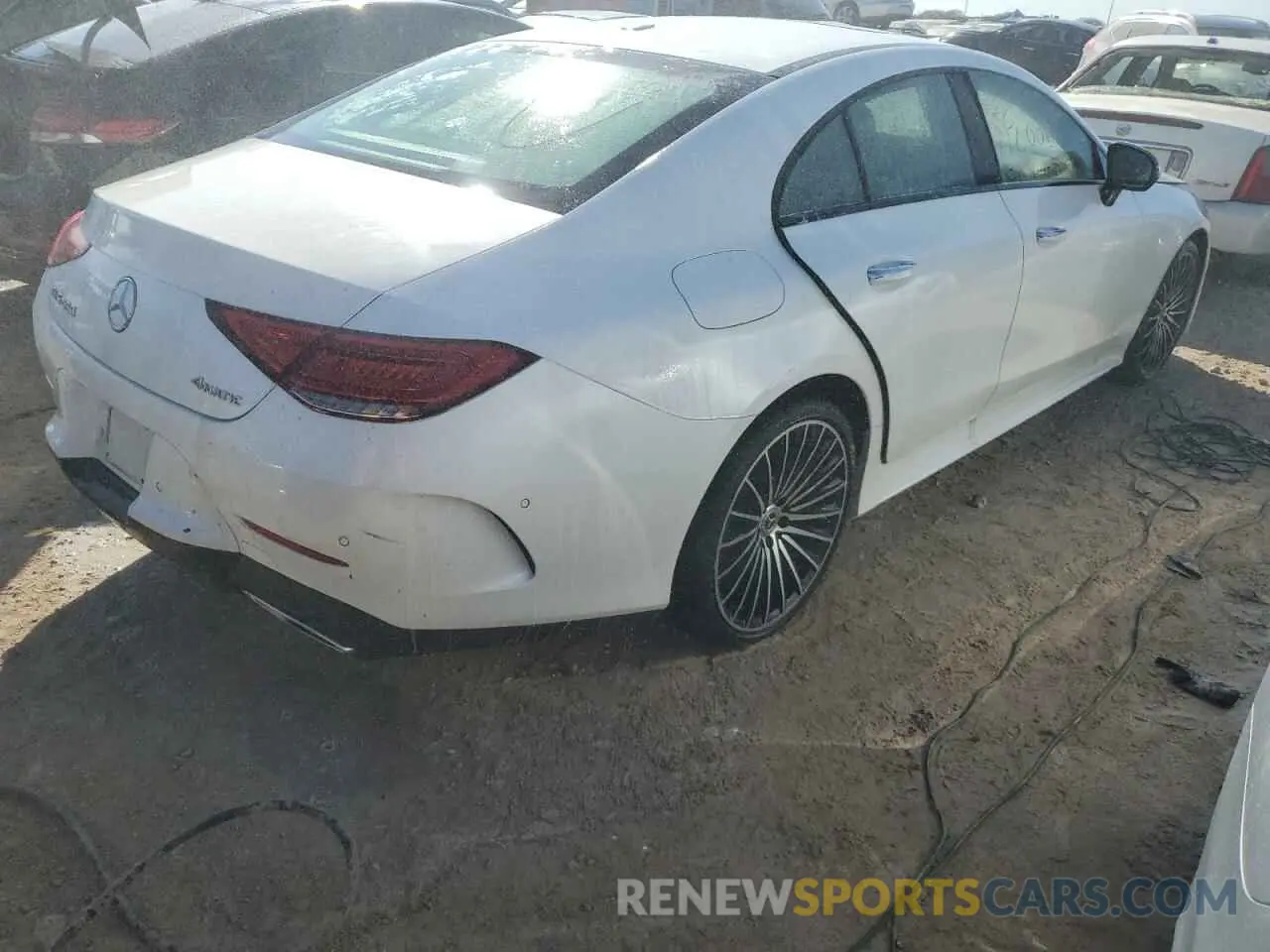 3 fotografías del automóvil dañado W1K2J5KB7NA107006 MERCEDES-BENZ CLC-CLASS 2022
