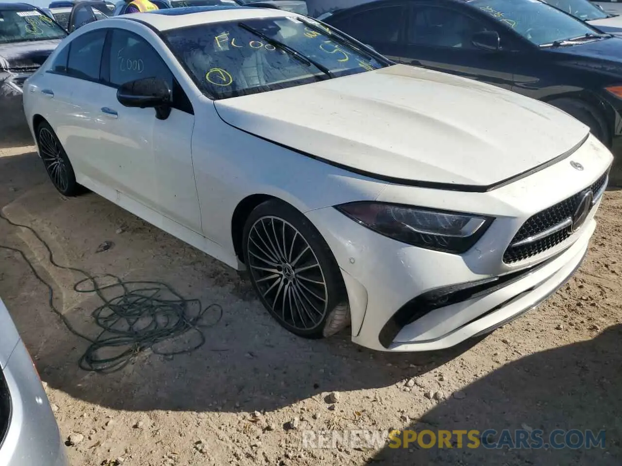 4 fotografías del automóvil dañado W1K2J5KB7NA107006 MERCEDES-BENZ CLC-CLASS 2022