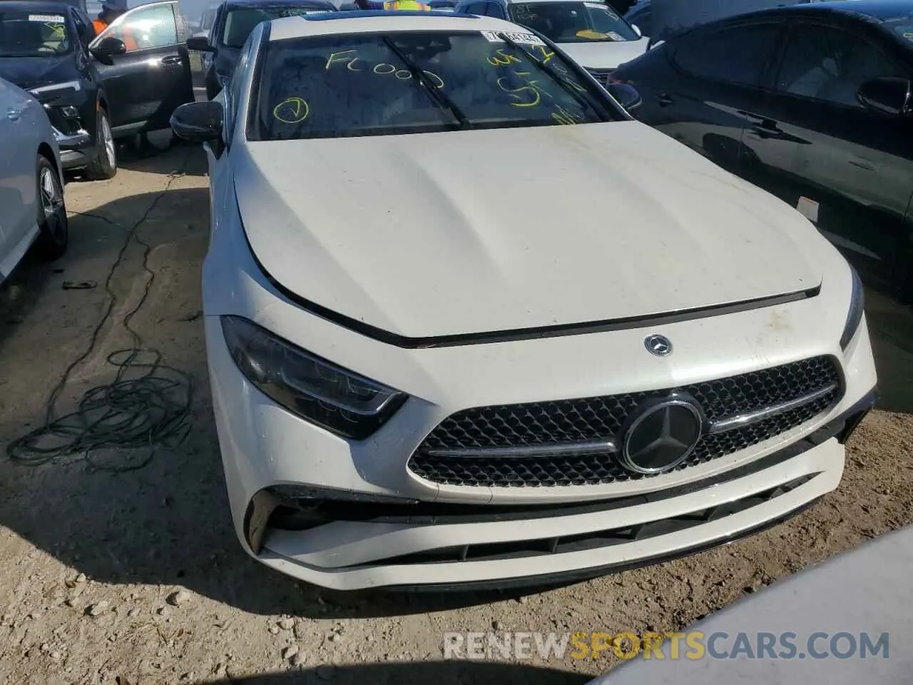 5 fotografías del automóvil dañado W1K2J5KB7NA107006 MERCEDES-BENZ CLC-CLASS 2022