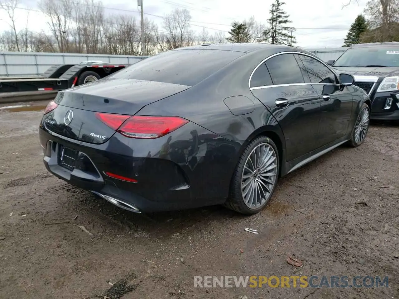 4 fotografías del automóvil dañado W1K2J5KB9NA095411 MERCEDES-BENZ CLC-CLASS 2022