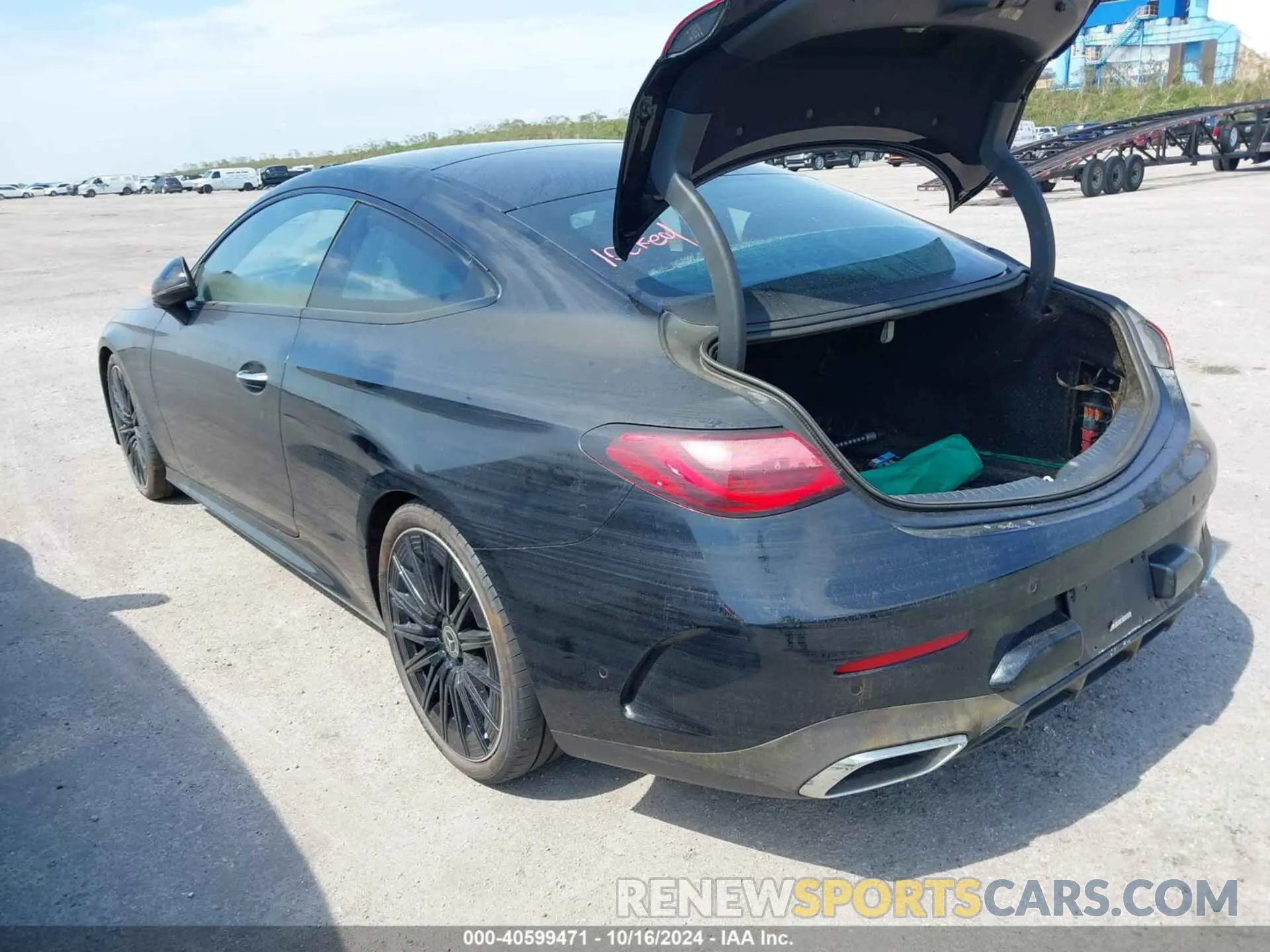 3 fotografías del automóvil dañado W1KMJ4HBXRF017688 MERCEDES-BENZ CLE 300 2024