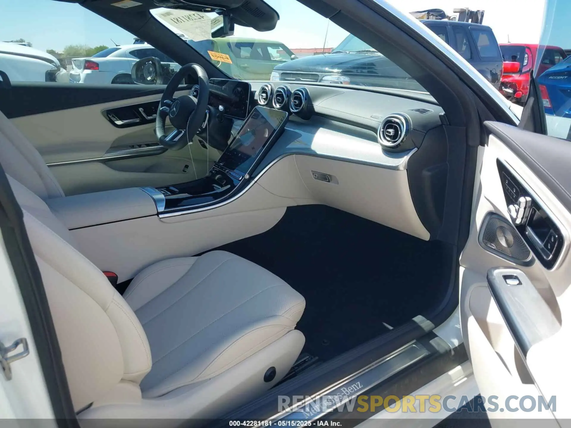 5 fotografías del automóvil dañado W1KMK4HB0SF064635 MERCEDES-BENZ CLE 300 2025