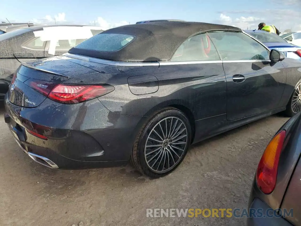 3 fotografías del automóvil dañado W1KMK4HBXRF025030 MERCEDES-BENZ CLE 300 4M 2024
