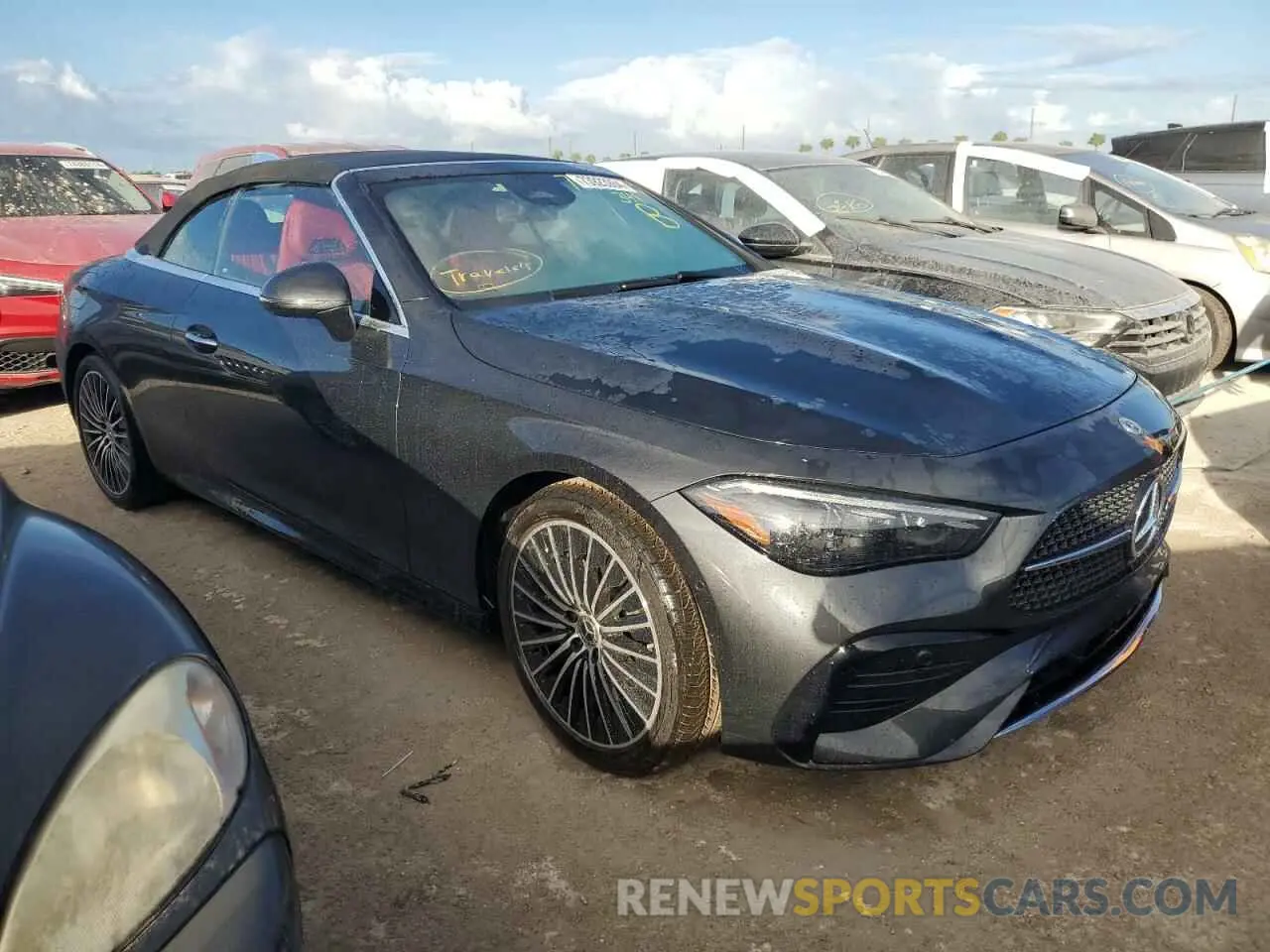 4 fotografías del automóvil dañado W1KMK4HBXRF025030 MERCEDES-BENZ CLE 300 4M 2024