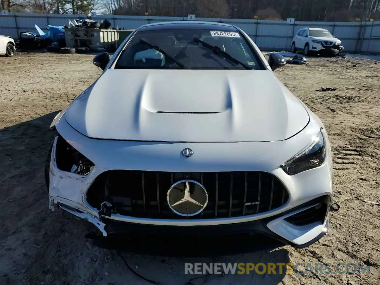 5 fotografías del automóvil dañado W1KMJ6CBXSF055172 MERCEDES-BENZ CLE AMG 53 2025