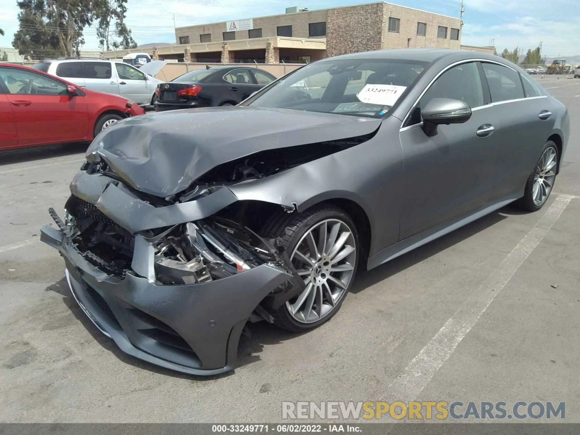 2 fotografías del automóvil dañado WDD2J5JBXKA037711 MERCEDES-BENZ CLS 2019
