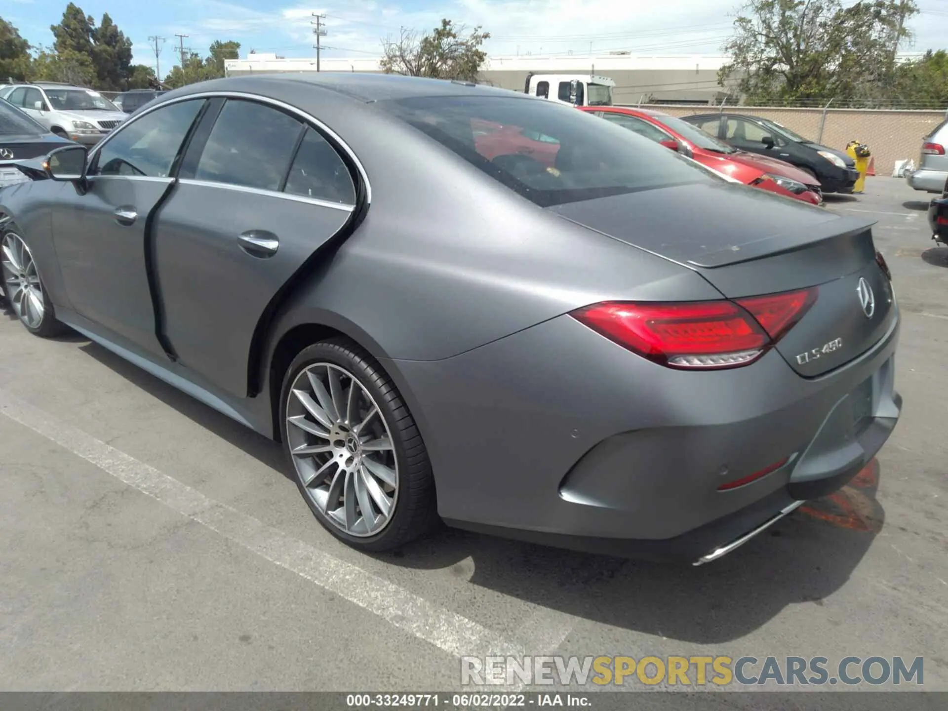 3 fotografías del automóvil dañado WDD2J5JBXKA037711 MERCEDES-BENZ CLS 2019