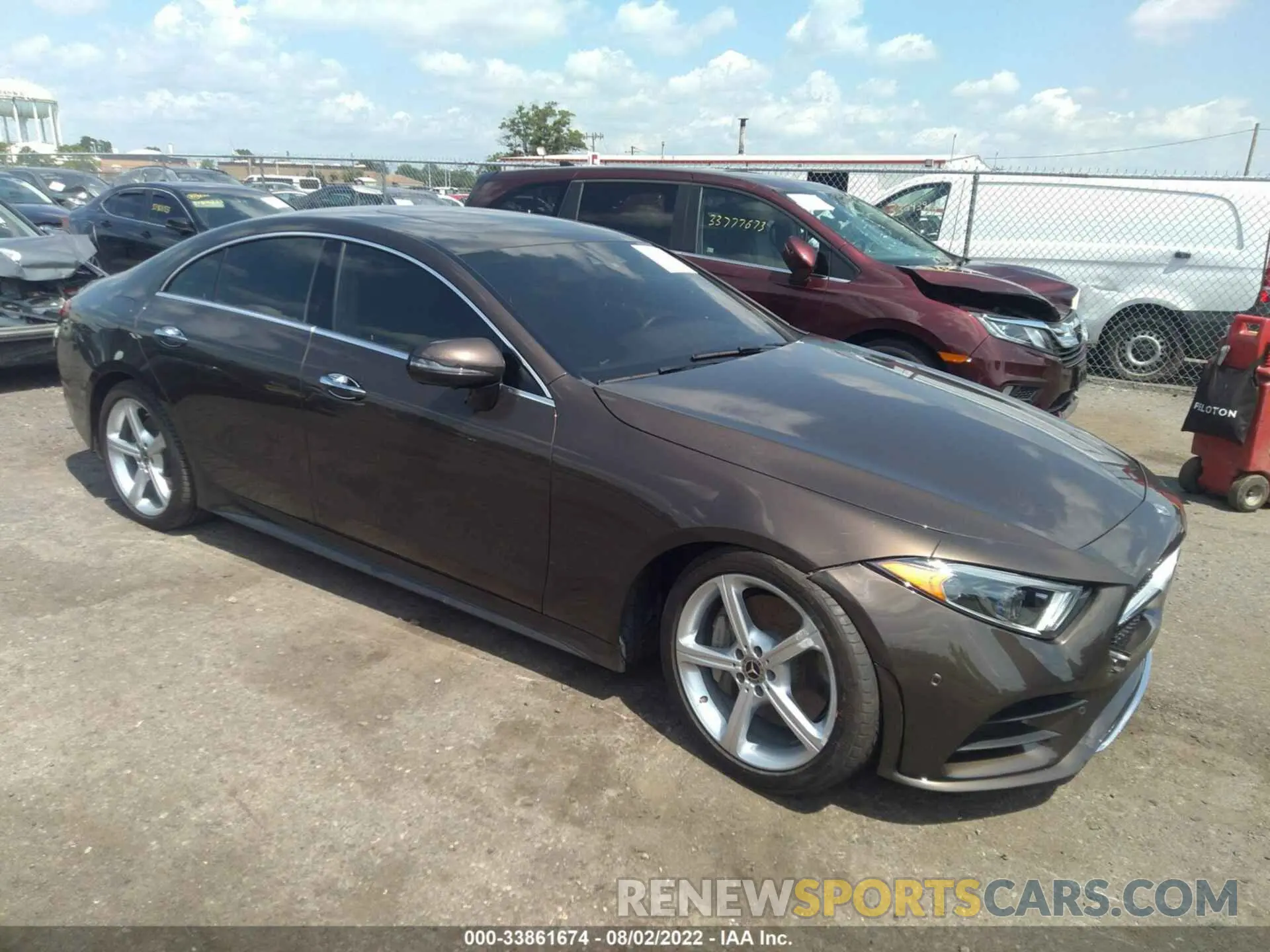 1 fotografías del automóvil dañado WDD2J5KB1KA043816 MERCEDES-BENZ CLS 2019