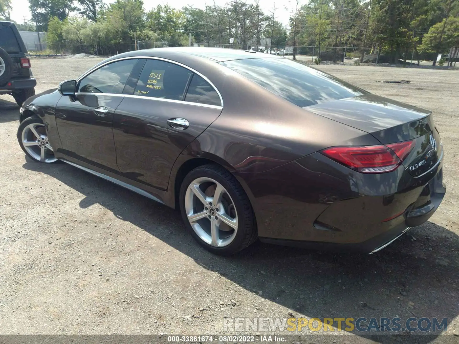3 fotografías del automóvil dañado WDD2J5KB1KA043816 MERCEDES-BENZ CLS 2019