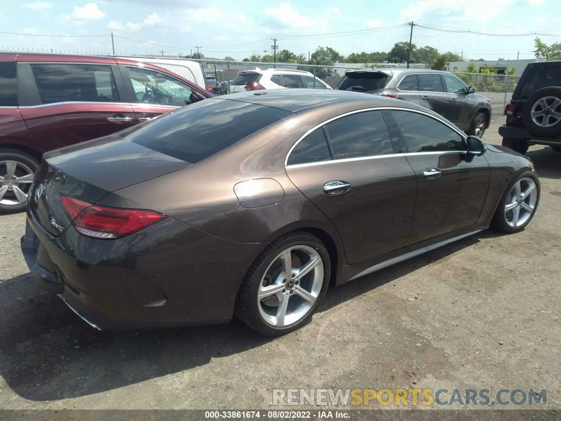 4 fotografías del automóvil dañado WDD2J5KB1KA043816 MERCEDES-BENZ CLS 2019