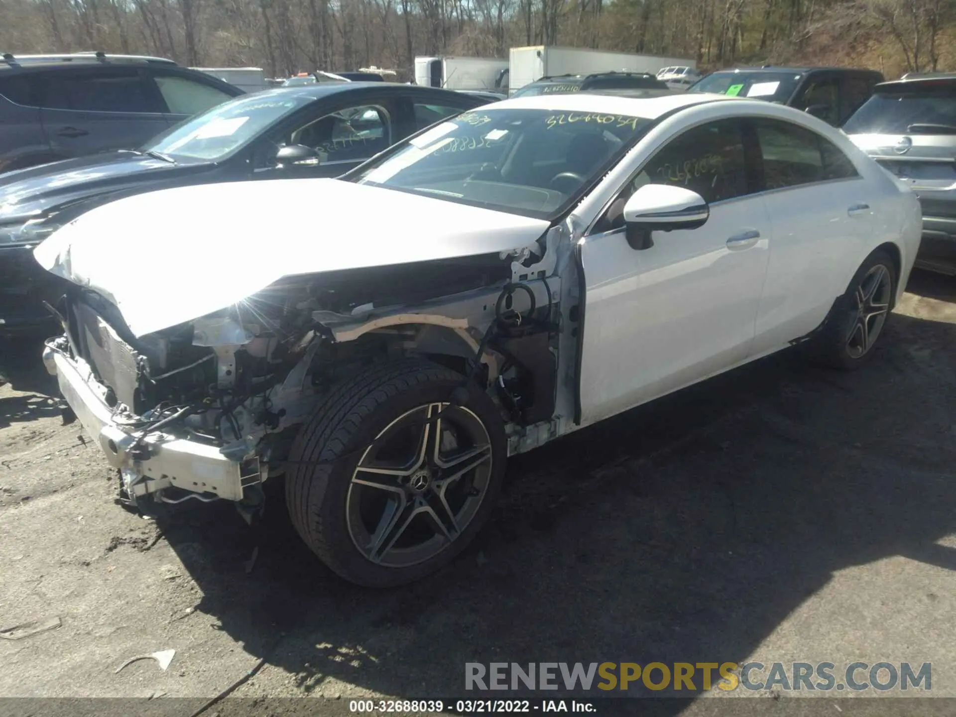 2 fotografías del automóvil dañado WDD2J5KB0LA049835 MERCEDES-BENZ CLS 2020
