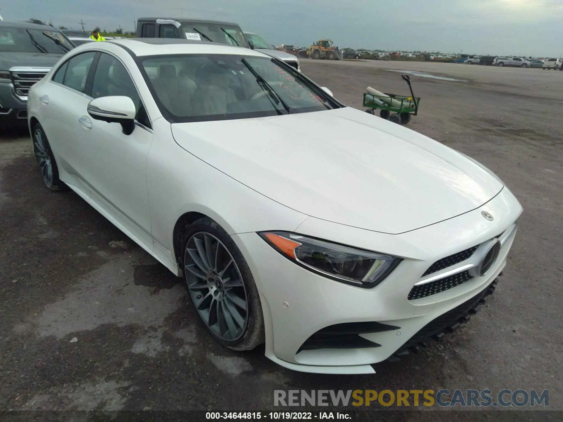1 fotografías del automóvil dañado W1K2J5JB3MA086297 MERCEDES-BENZ CLS 2021
