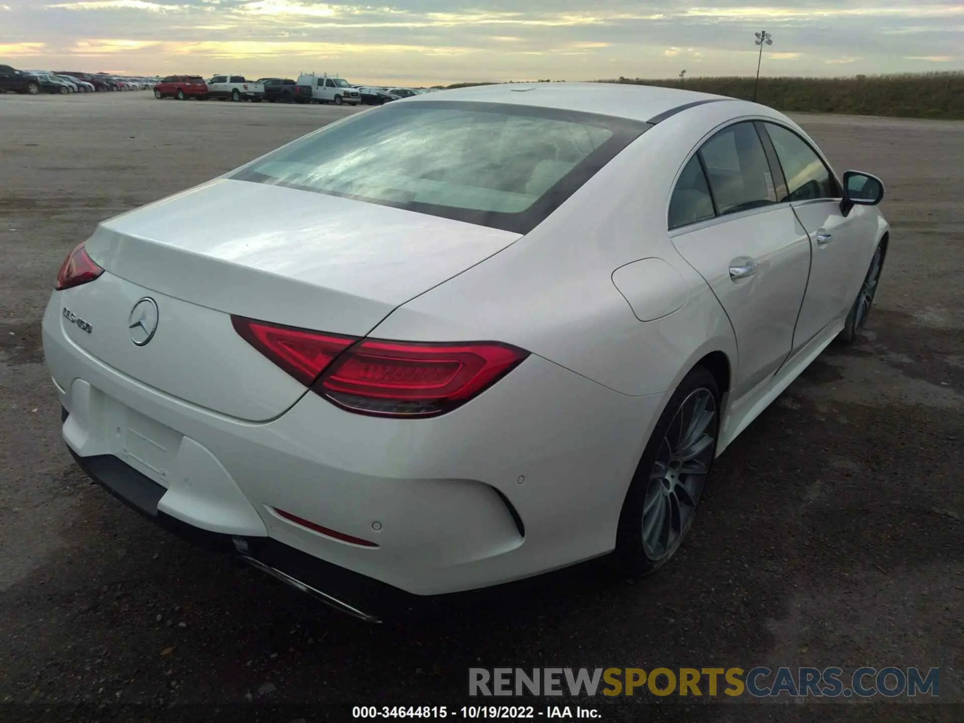 4 fotografías del automóvil dañado W1K2J5JB3MA086297 MERCEDES-BENZ CLS 2021