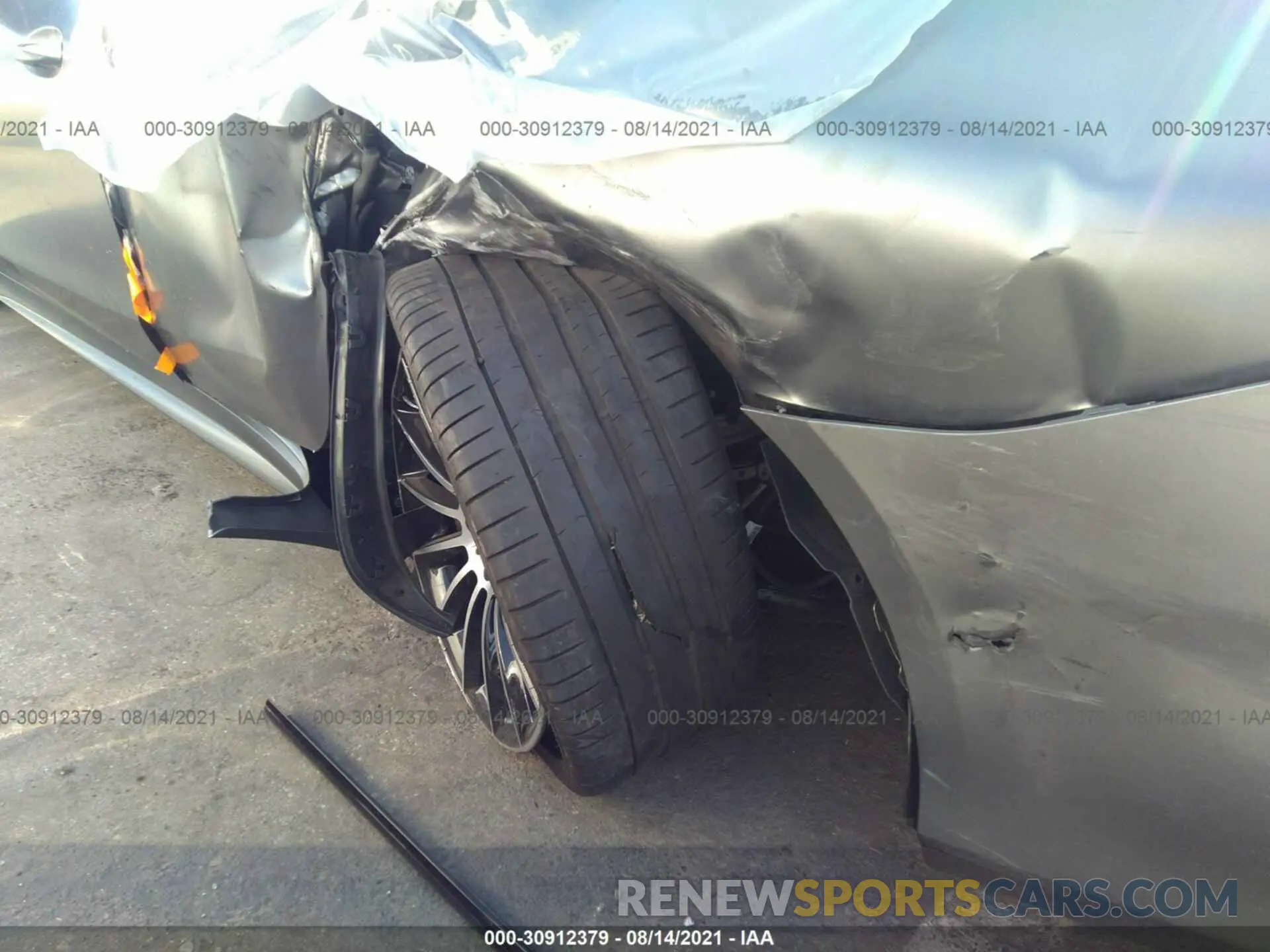 6 fotografías del automóvil dañado W1K2J5JB8MA082830 MERCEDES-BENZ CLS 2021