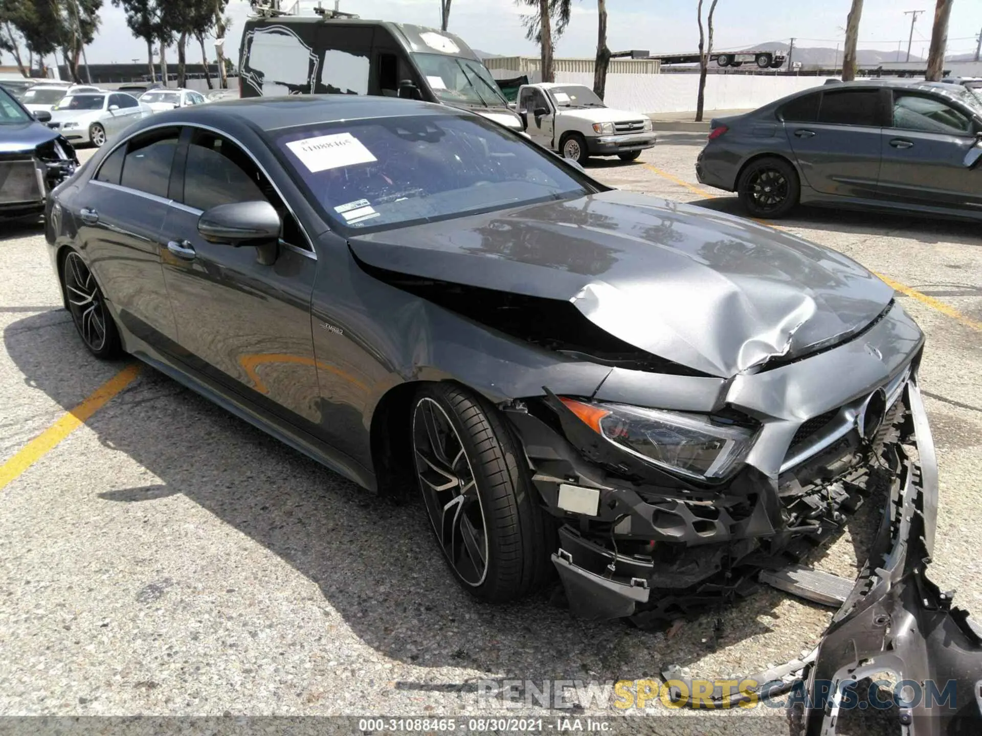 1 fotografías del automóvil dañado W1K2J6BB4MA082196 MERCEDES-BENZ CLS 2021