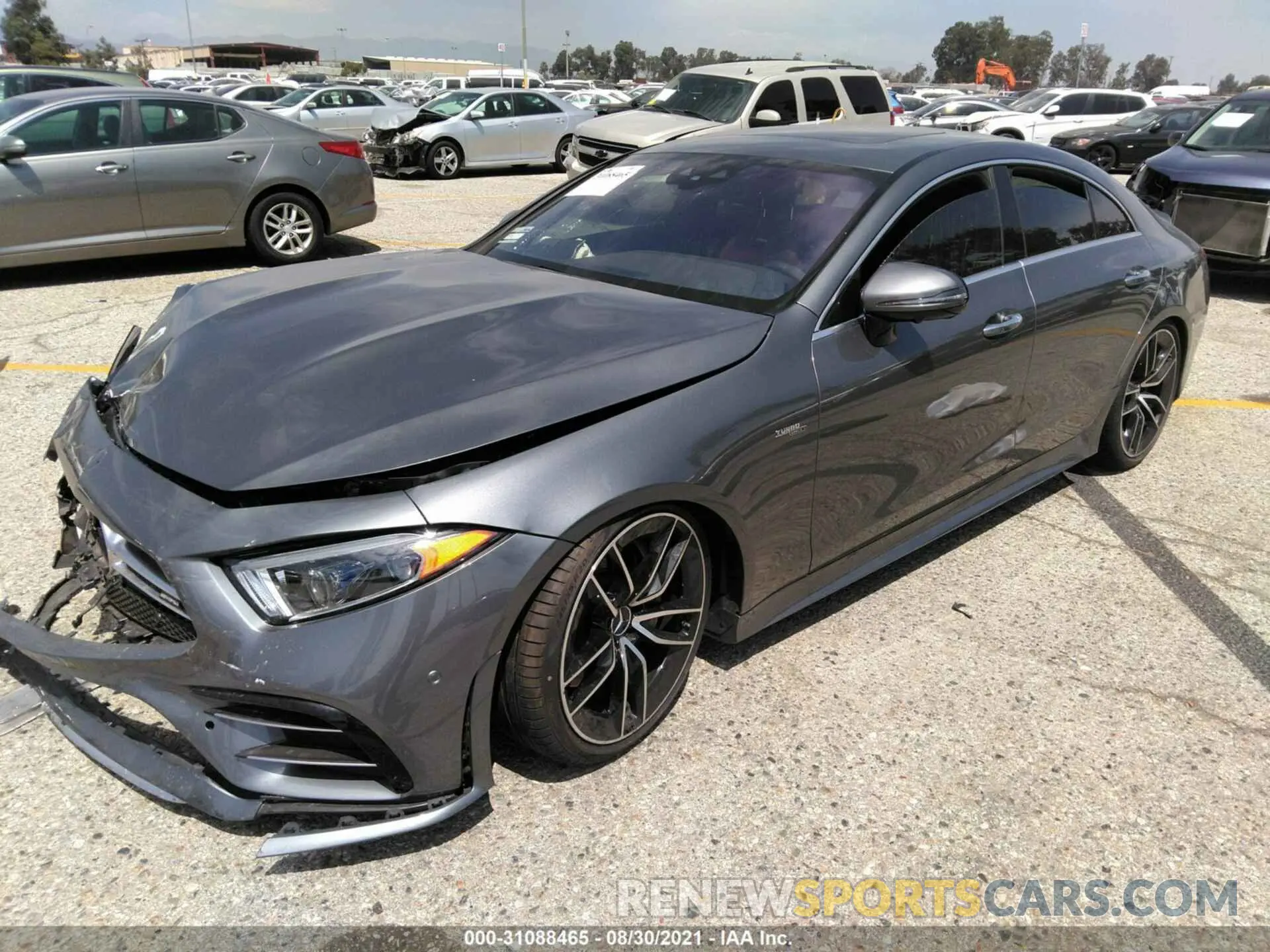 2 fotografías del automóvil dañado W1K2J6BB4MA082196 MERCEDES-BENZ CLS 2021