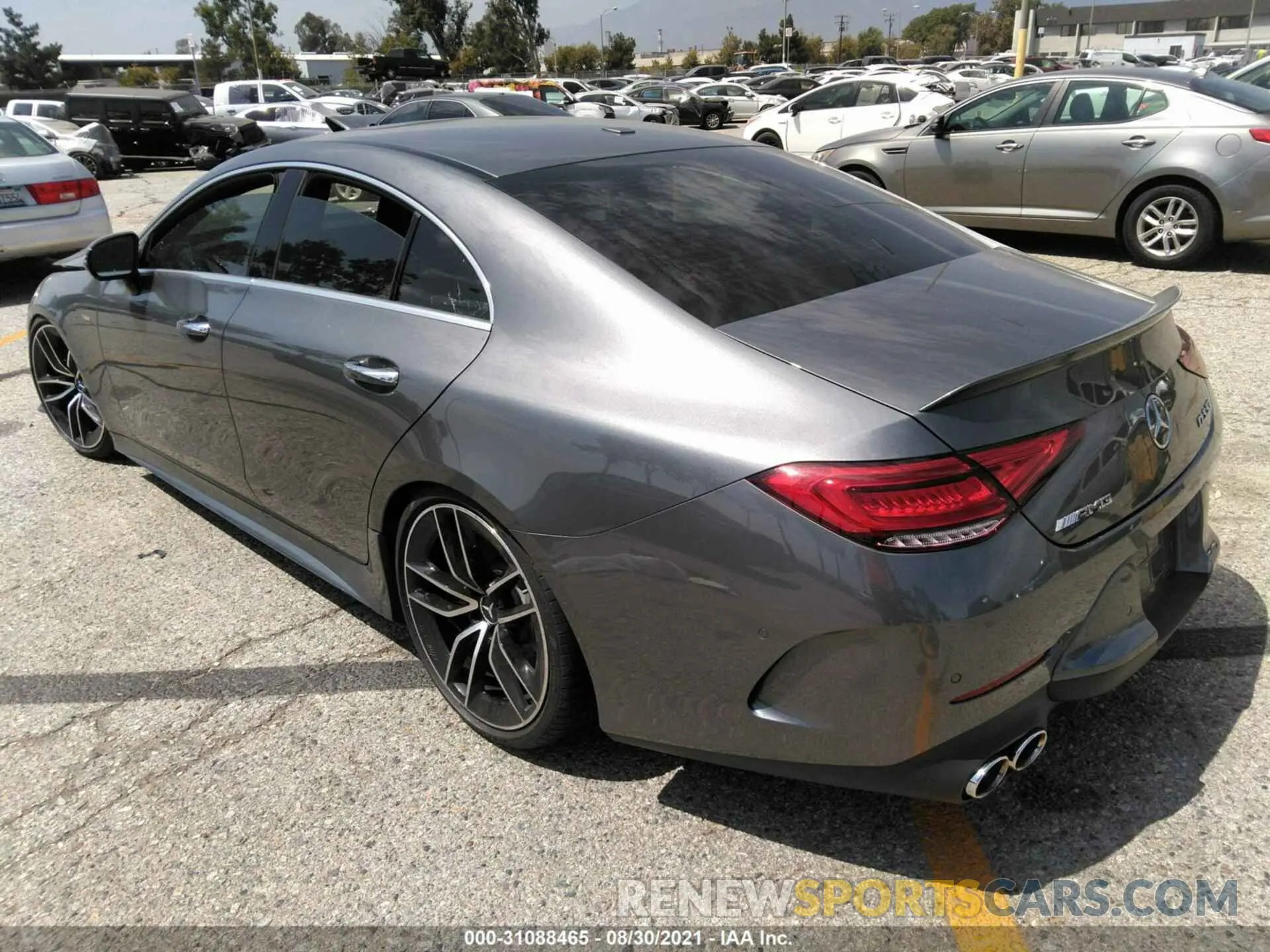 3 fotografías del automóvil dañado W1K2J6BB4MA082196 MERCEDES-BENZ CLS 2021