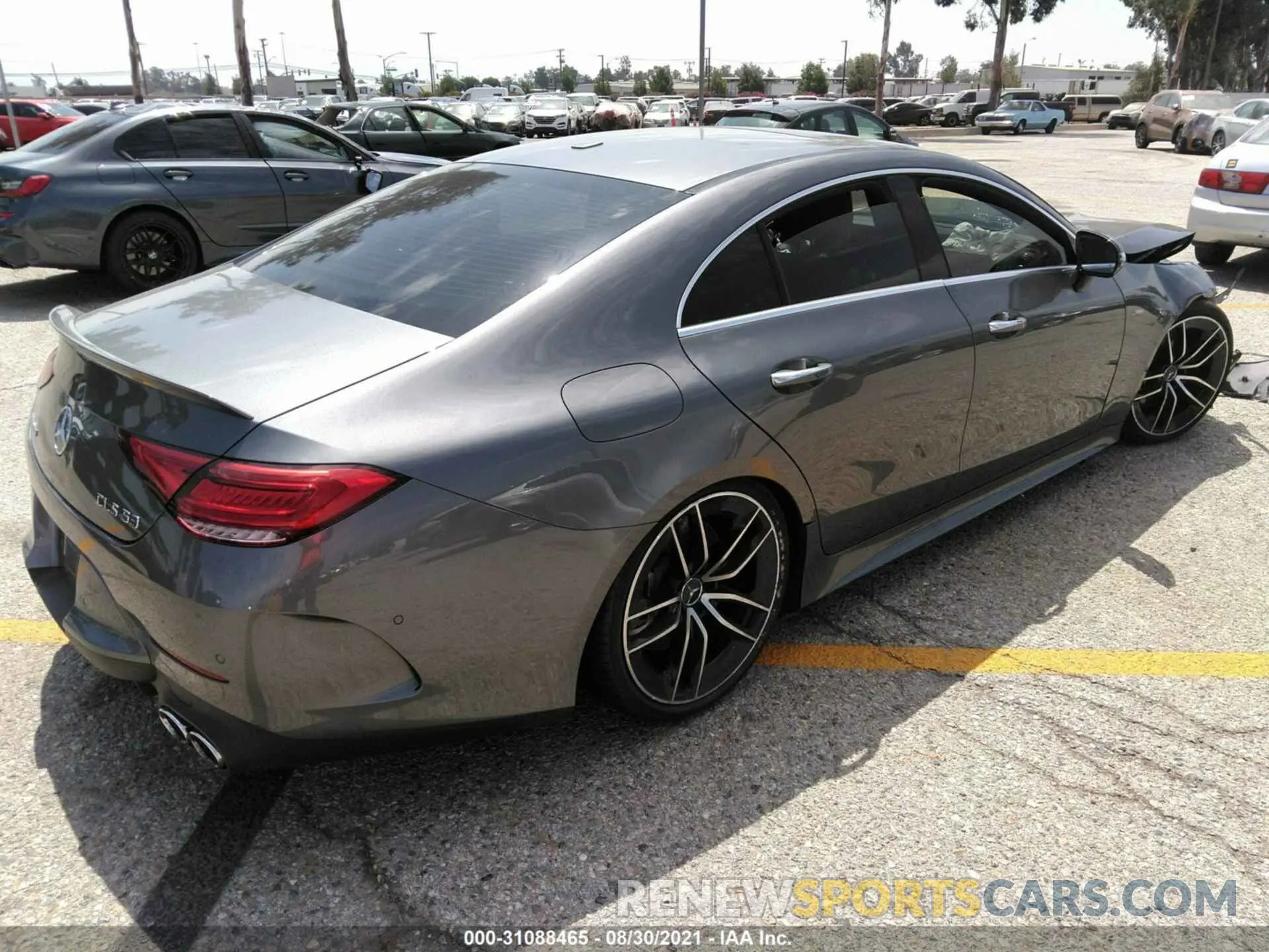 4 fotografías del automóvil dañado W1K2J6BB4MA082196 MERCEDES-BENZ CLS 2021