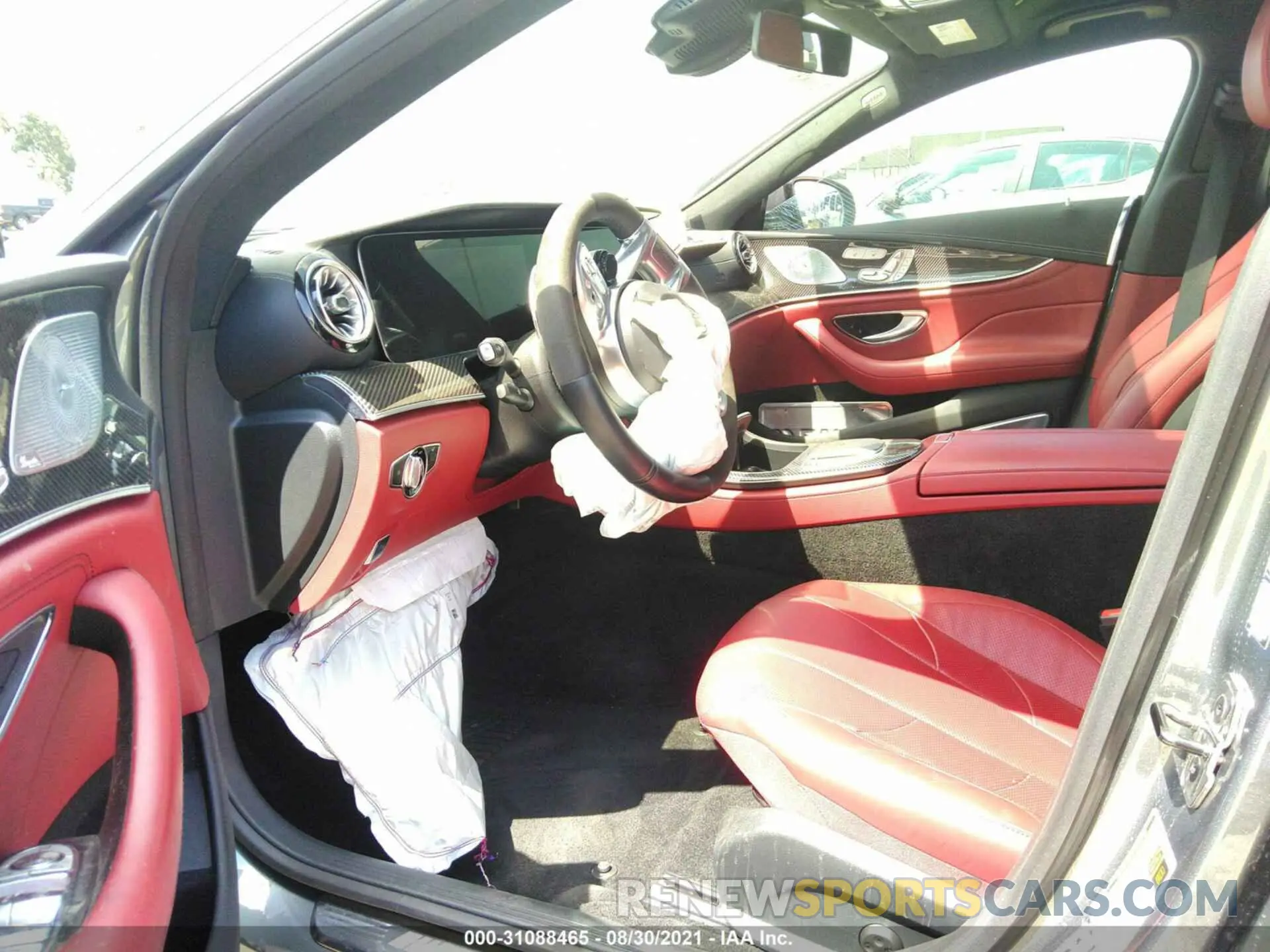 5 fotografías del automóvil dañado W1K2J6BB4MA082196 MERCEDES-BENZ CLS 2021