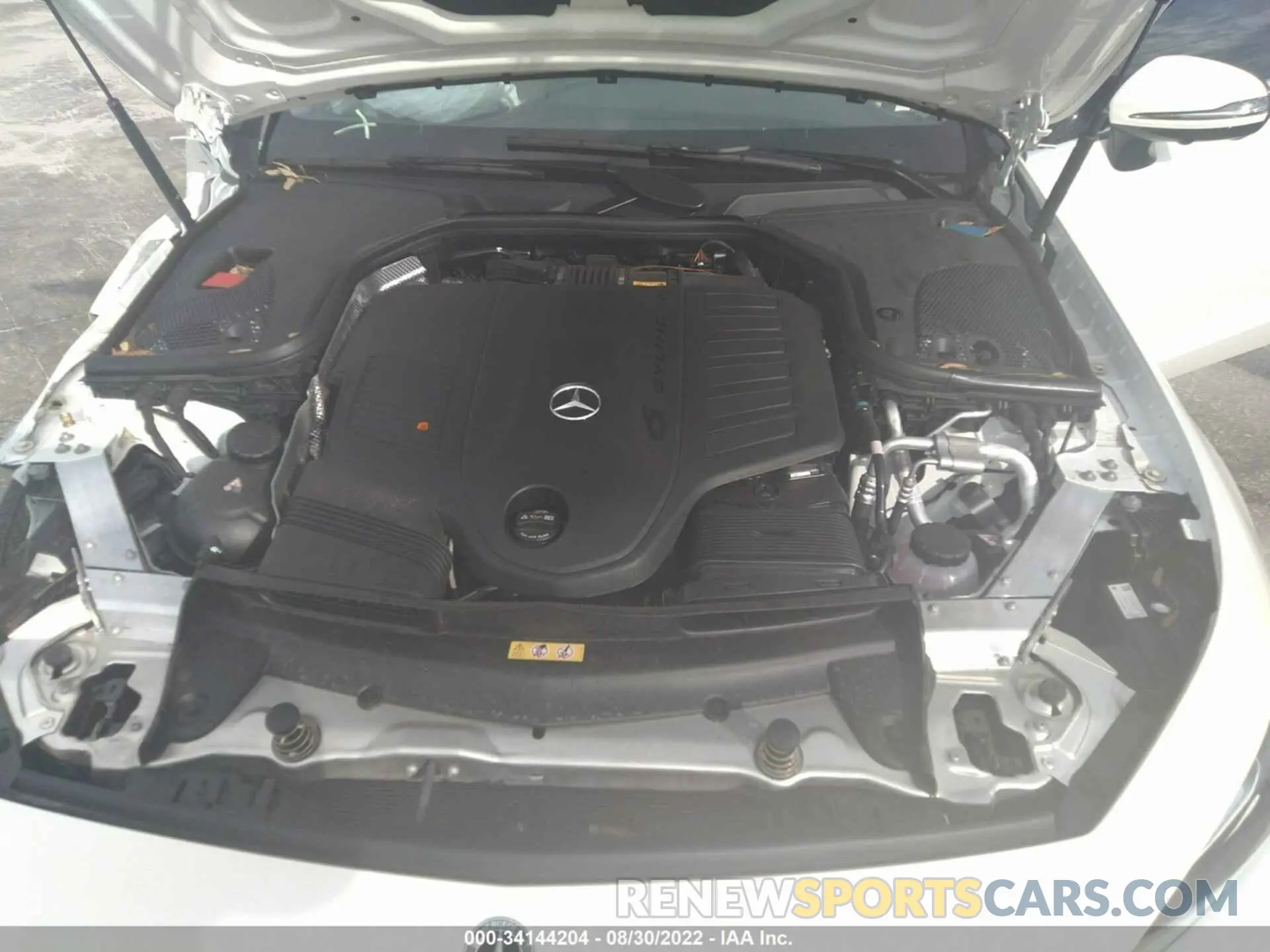 10 fotografías del automóvil dañado W1K2J5KB3NA097042 MERCEDES-BENZ CLS 2022