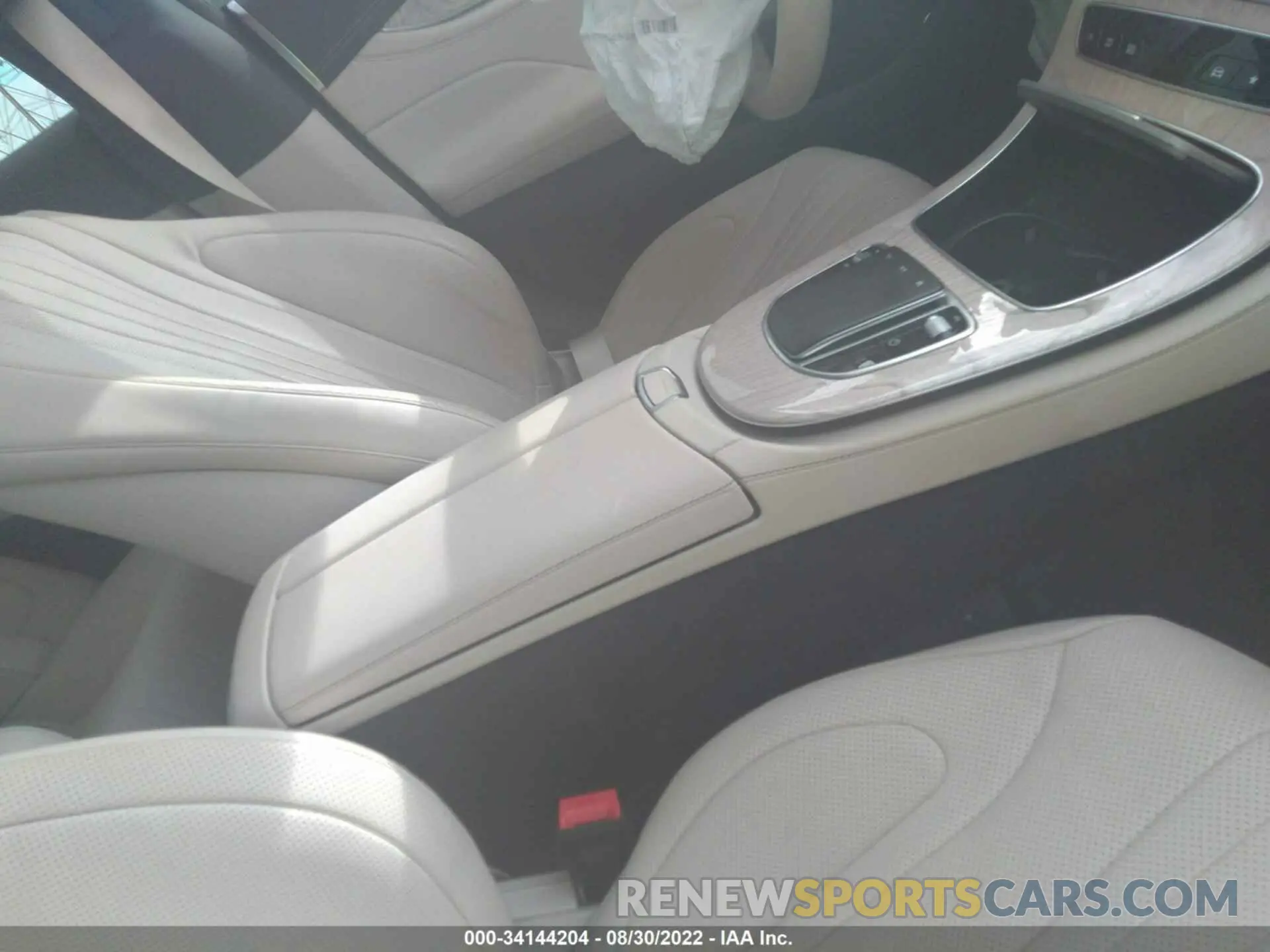 5 fotografías del automóvil dañado W1K2J5KB3NA097042 MERCEDES-BENZ CLS 2022