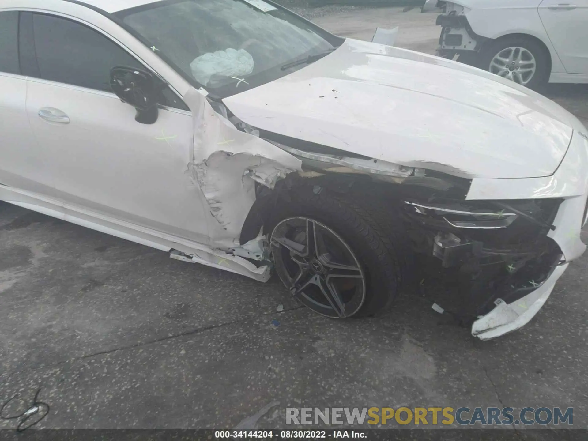 6 fotografías del automóvil dañado W1K2J5KB3NA097042 MERCEDES-BENZ CLS 2022