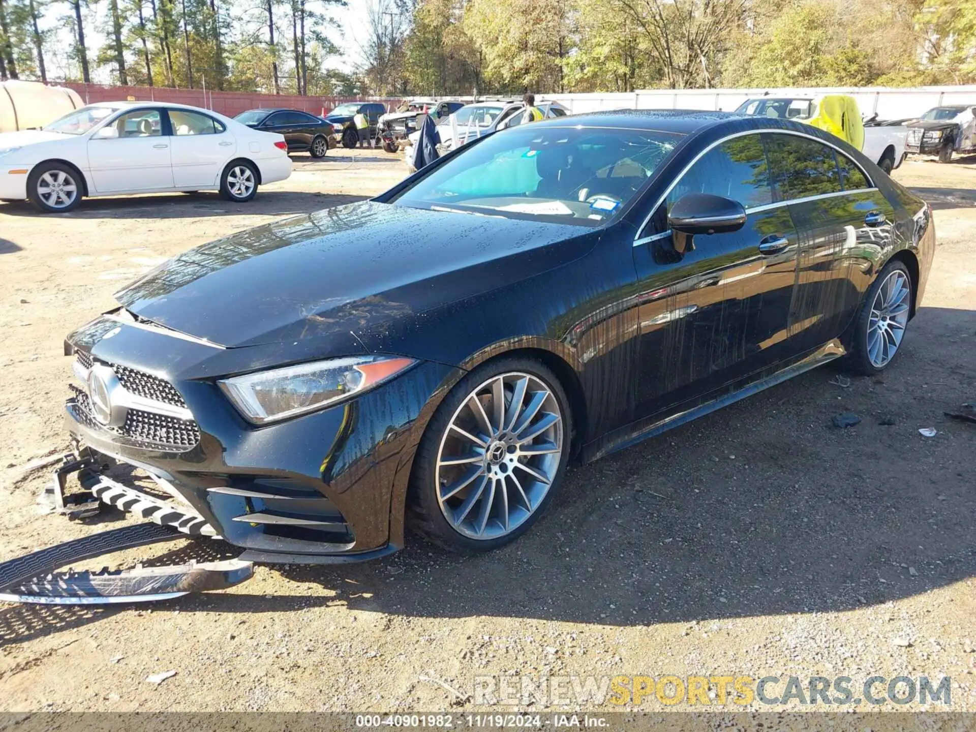 2 fotografías del automóvil dañado WDD2J5JB0KA027835 MERCEDES-BENZ CLS 450 2019