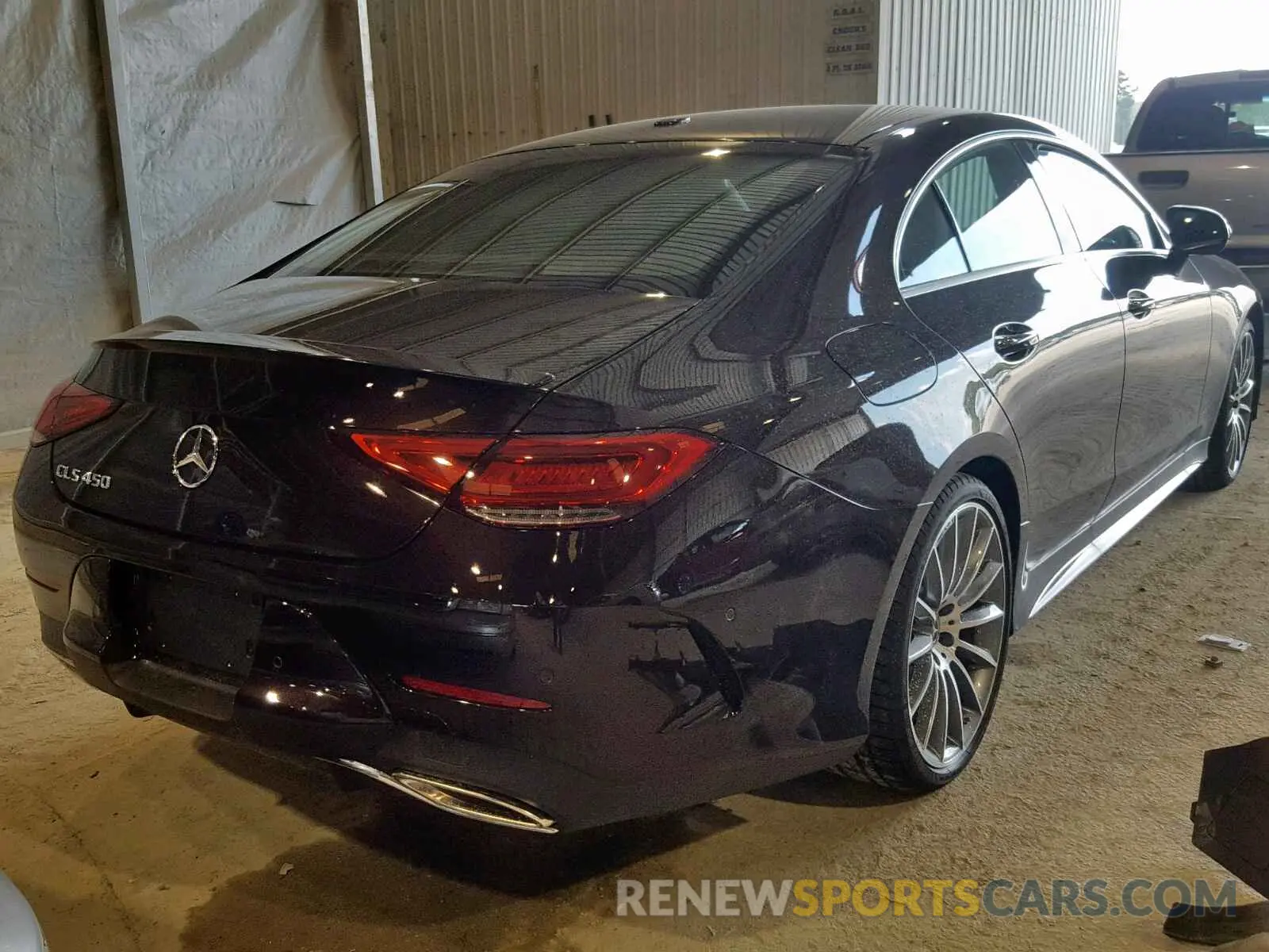 4 fotografías del automóvil dañado WDD2J5JB1KA043493 MERCEDES-BENZ CLS 450 2019