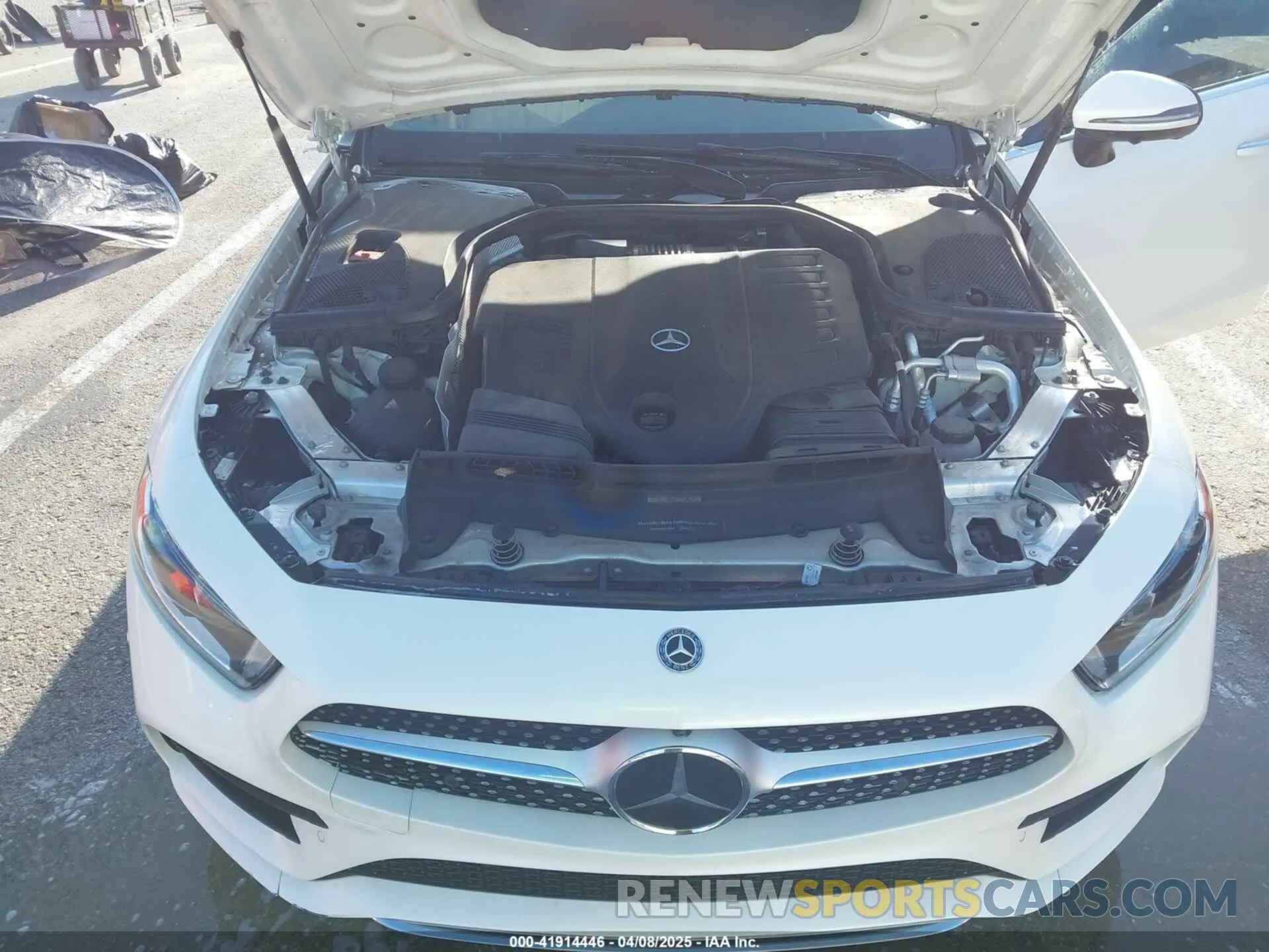 10 fotografías del automóvil dañado WDD2J5JB3KA008387 MERCEDES-BENZ CLS 450 2019