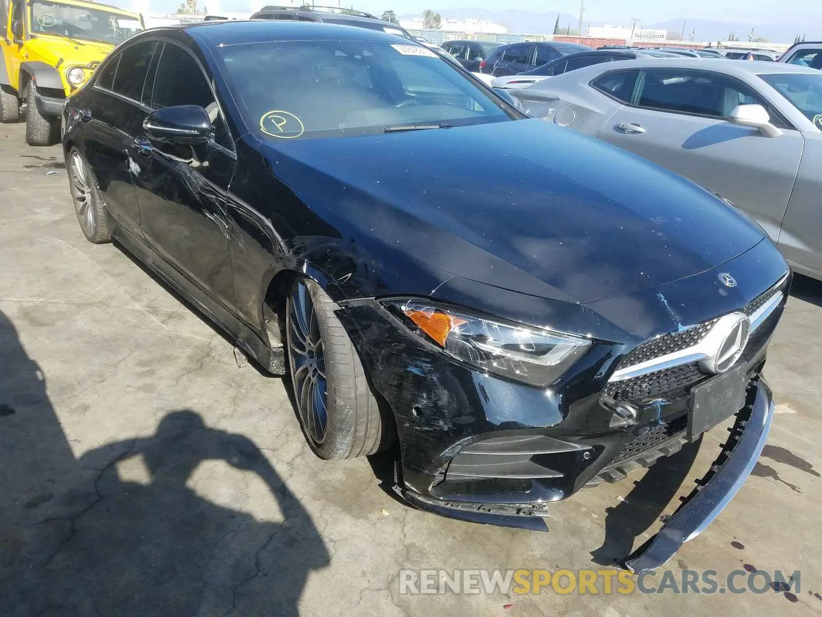 1 fotografías del automóvil dañado WDD2J5JB3KA034908 MERCEDES-BENZ CLS 450 2019